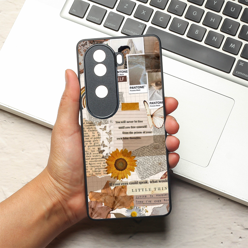 Sunlit Stories metal back case for Vivo V40e