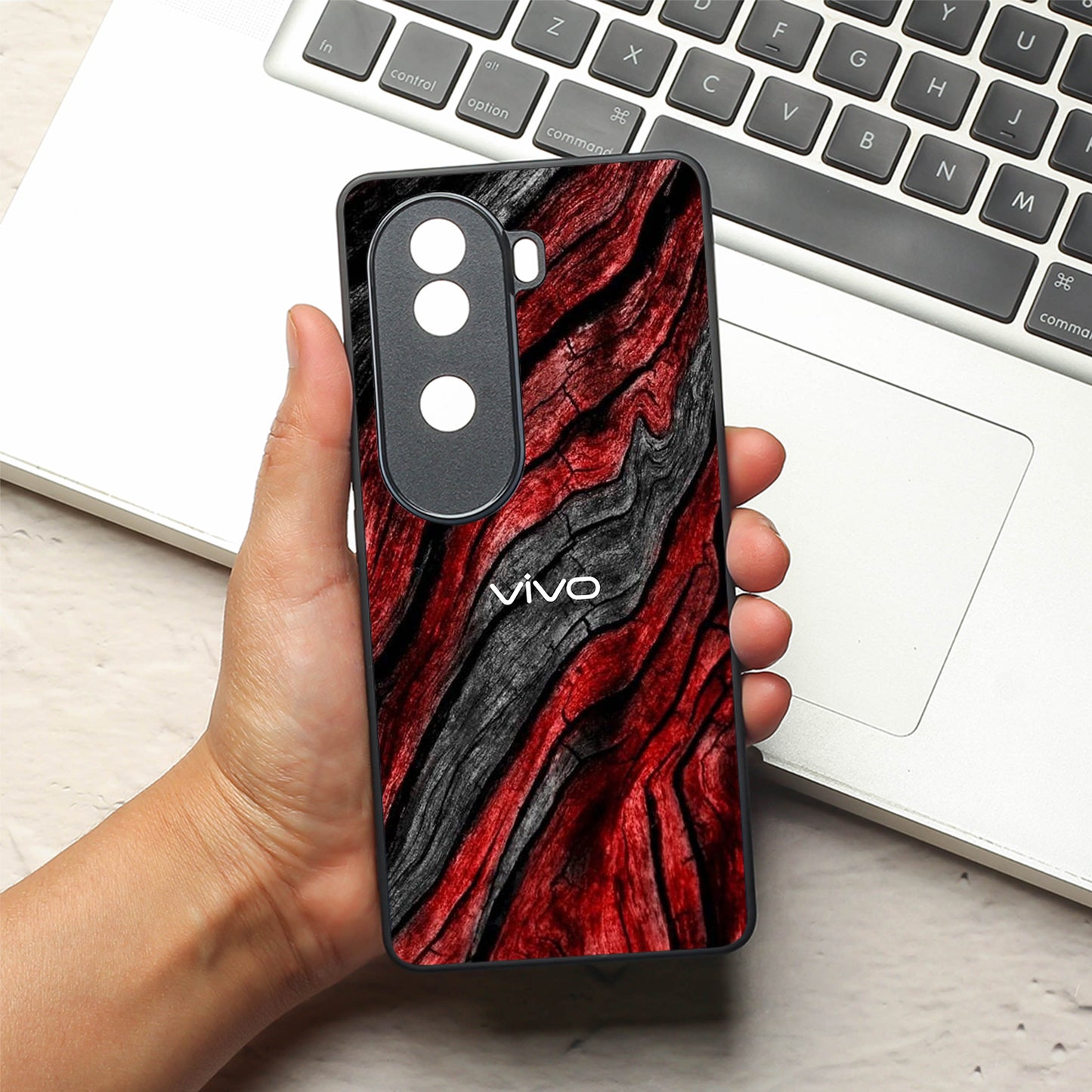 Volcano Core metal back case for Vivo V40e