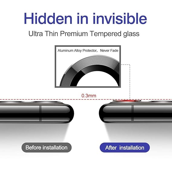 Pink Metallic camera ring lens guard for Apple iphone 12 Pro