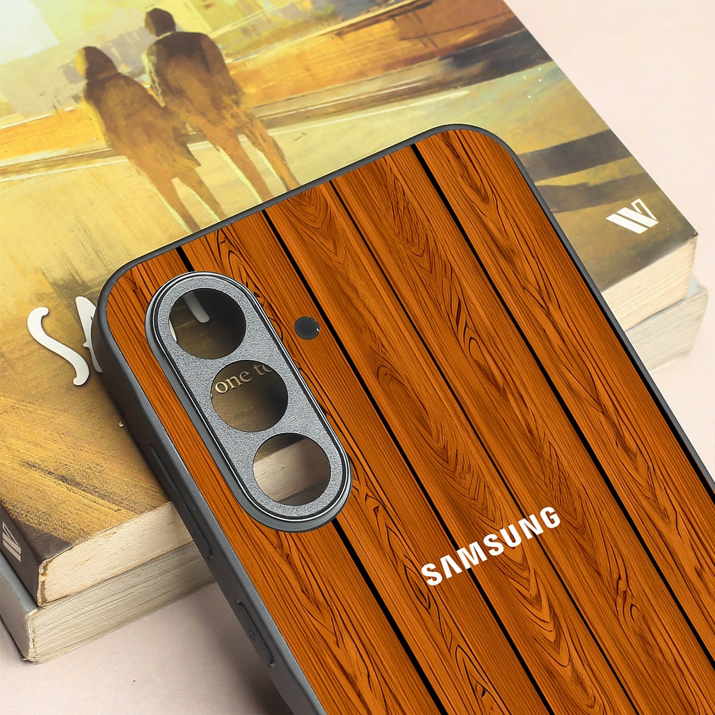WoodCraft Touch metal back case for Samsung A55