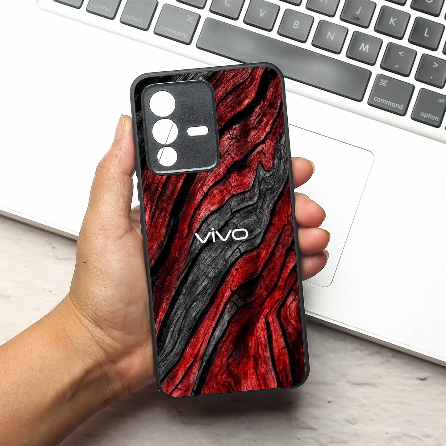 Volcano Core metal back case for Vivo V23