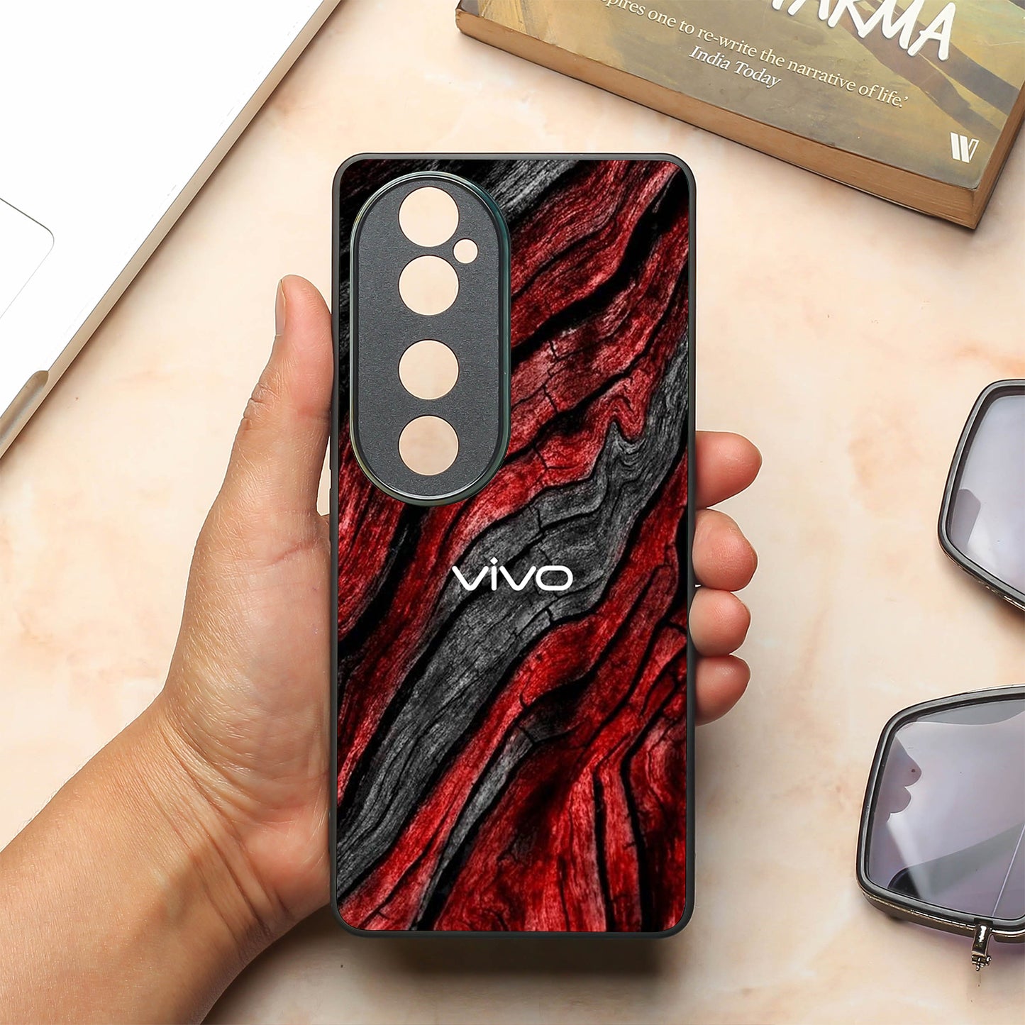 Volcano Core metal back case for Vivo V40