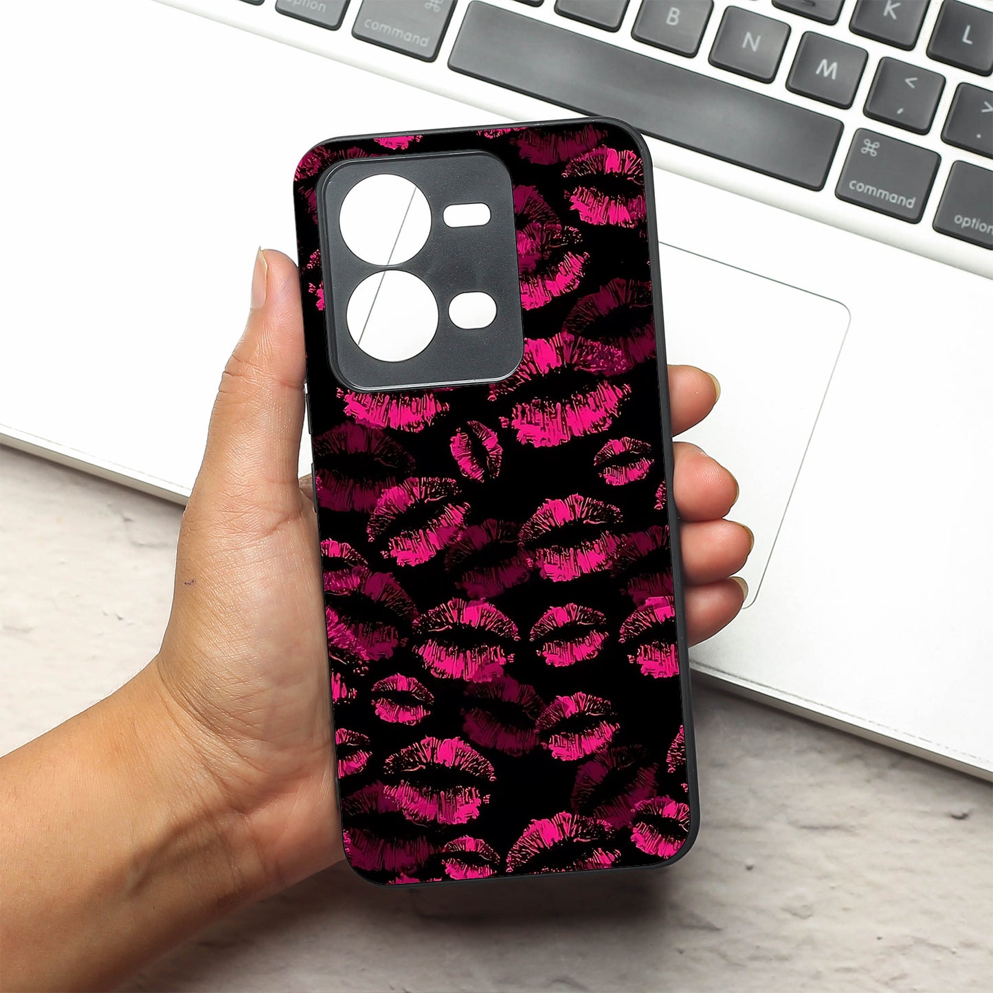 XOXO Vibe Vibe metal back case for Vivo V25