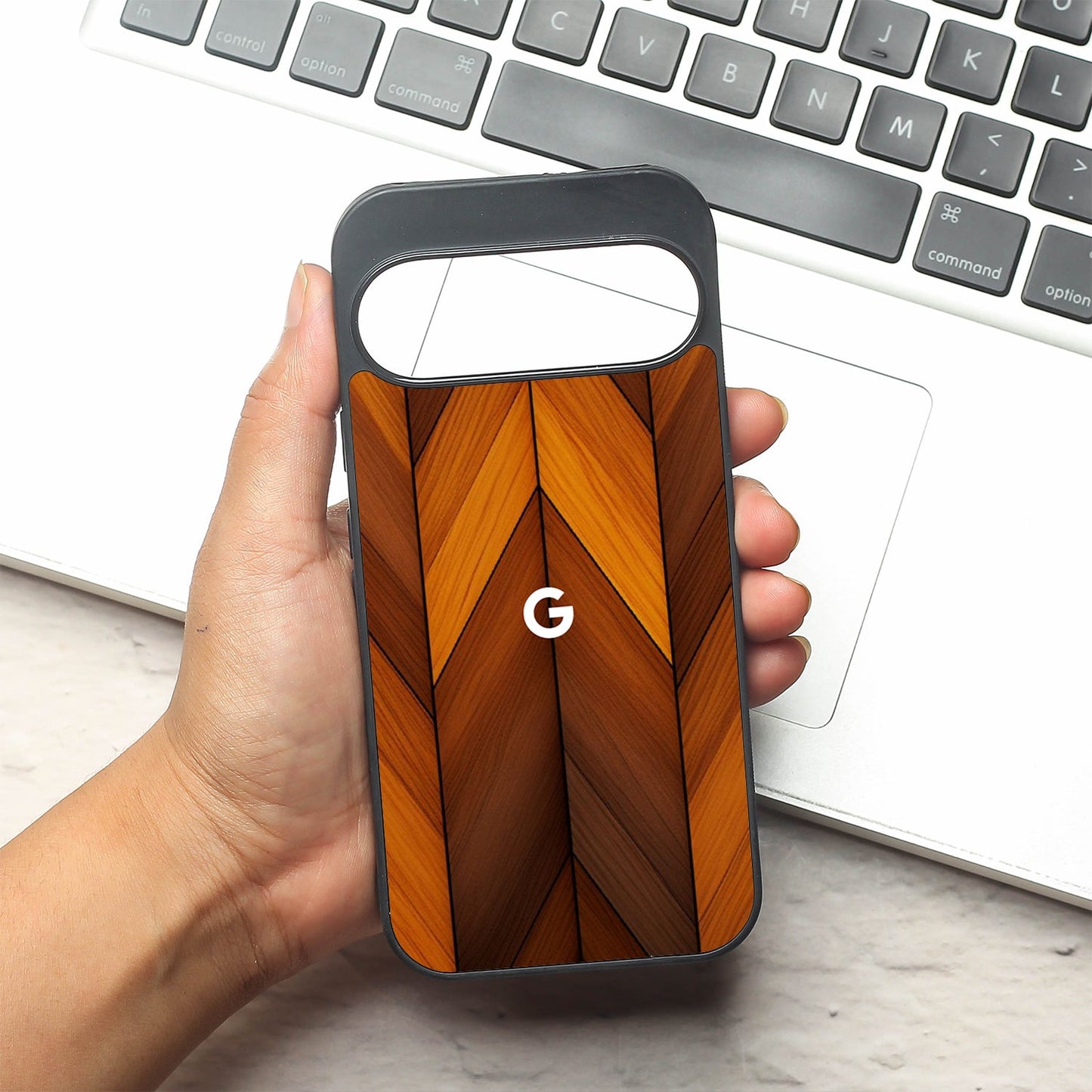 V-Wood Luxe metal back case for Google Pixel 9 Pro