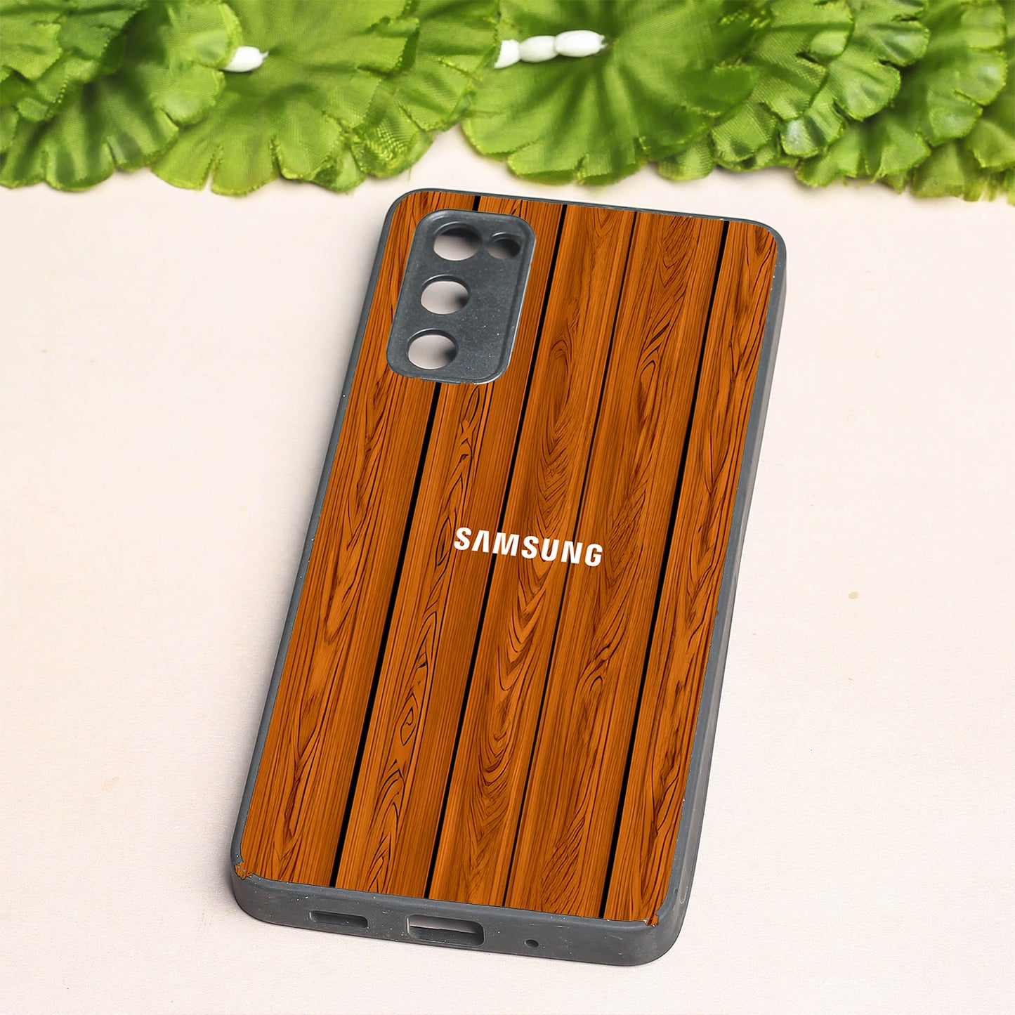 WoodCraft Touch metal back case for Samsung S20 FE