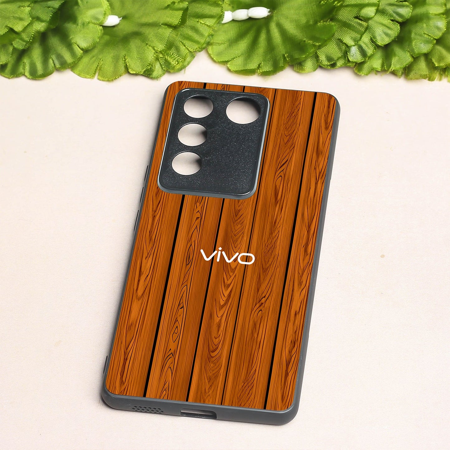 WoodCraft Touch metal back case for Vivo V16 Pro