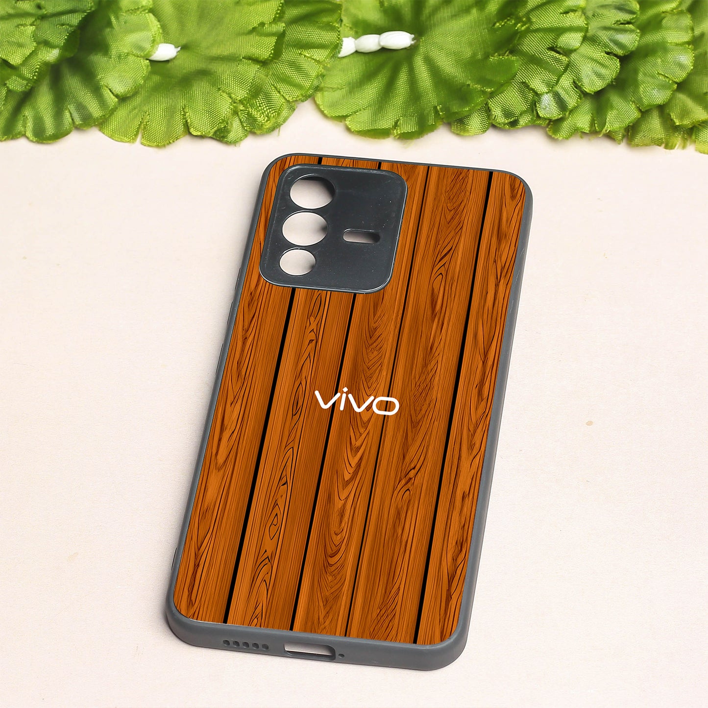 WoodCraft Touch metal back case for Vivo V23