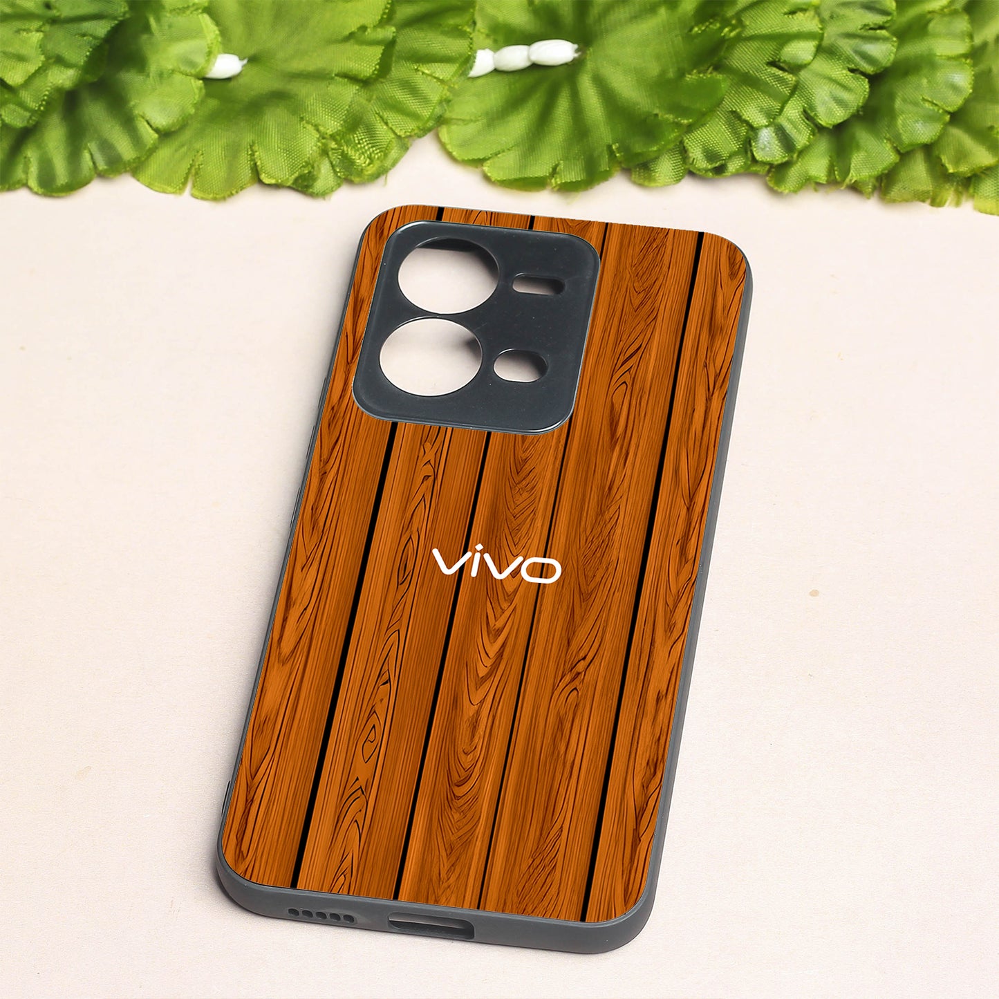 WoodCraft Touch metal back case for Vivo V25