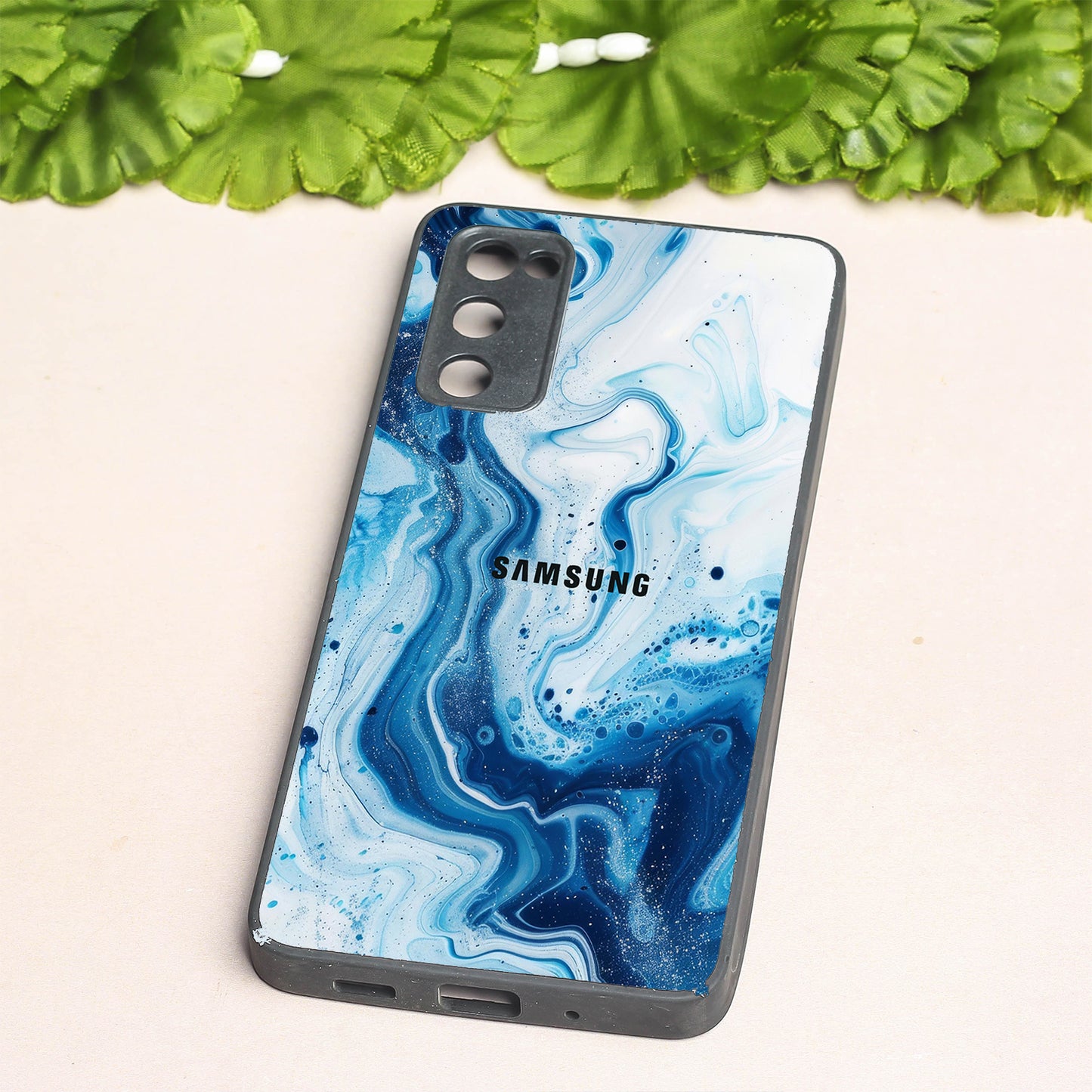 Neptune Swirl metal back case for Samsung S20 FE