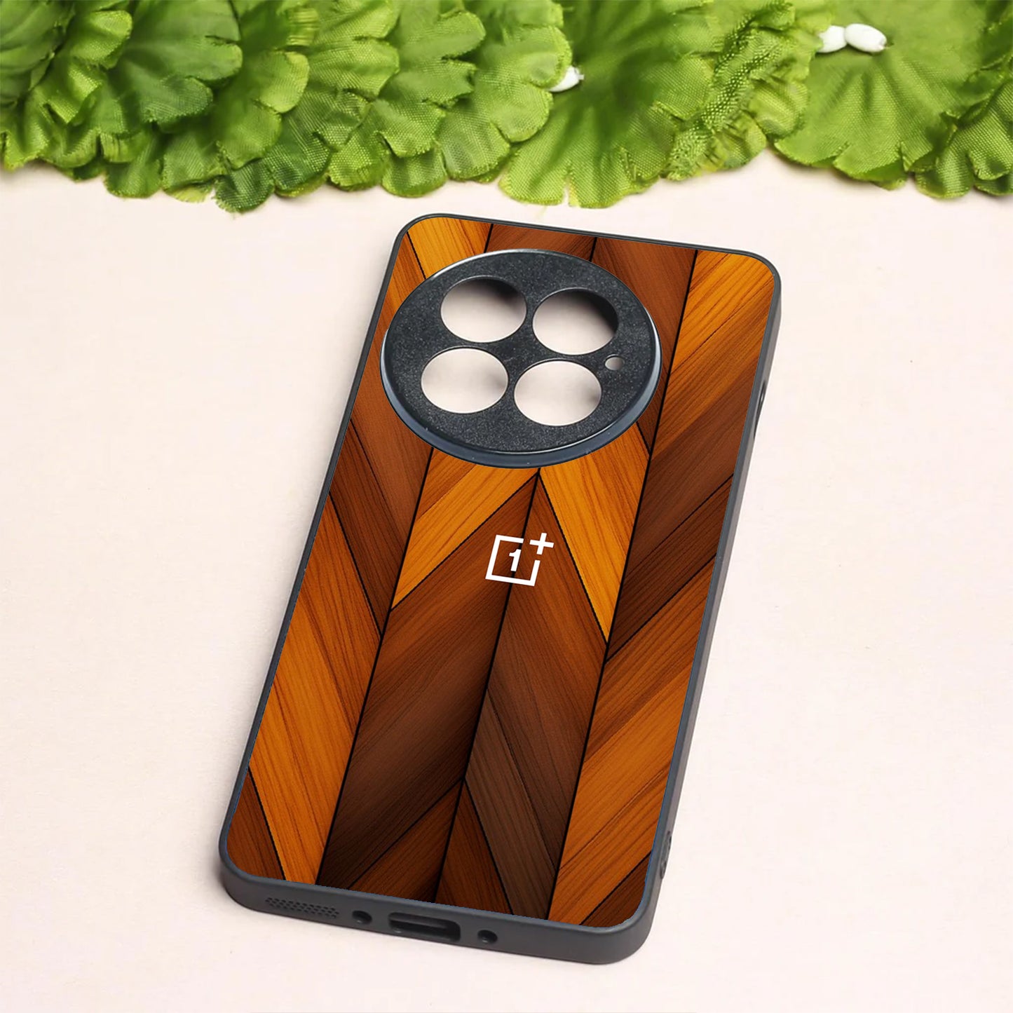 WoodCraft Touch metal back case for Oneplus 13R