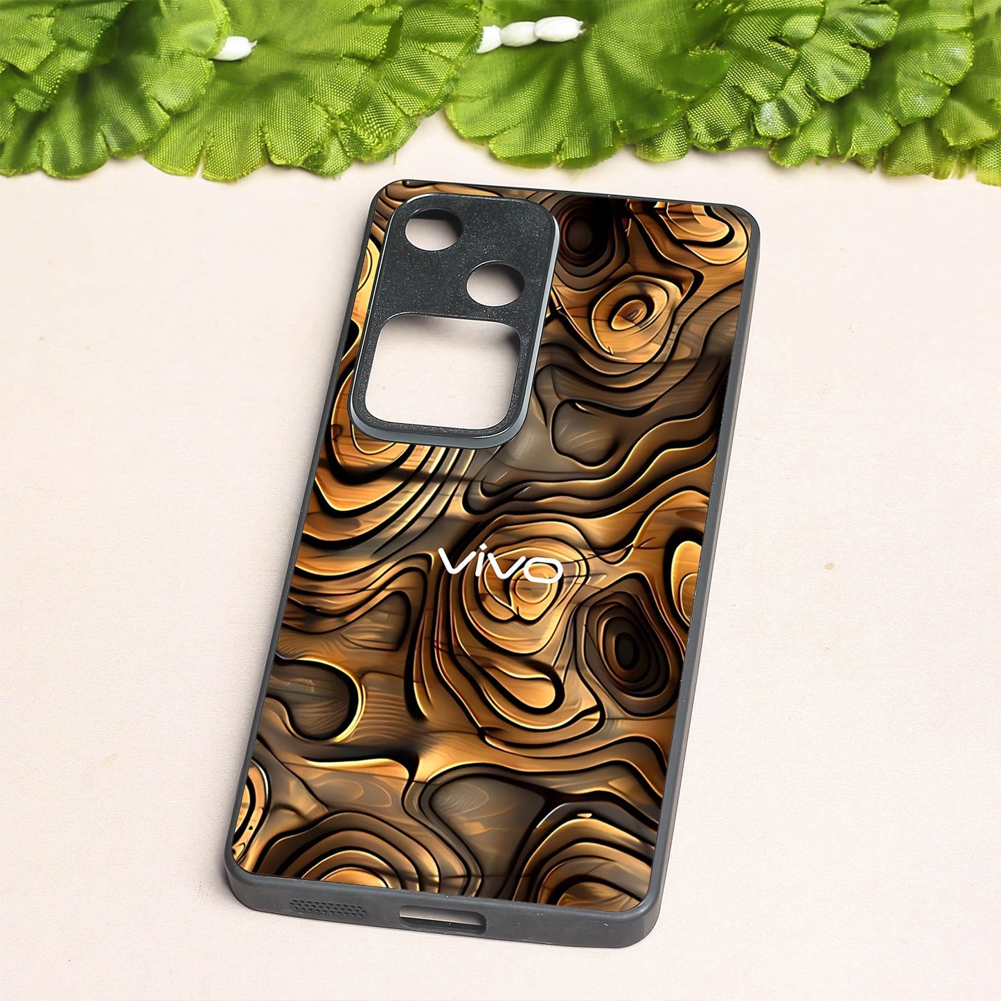 Rust Mirage metal back case for Vivo V30