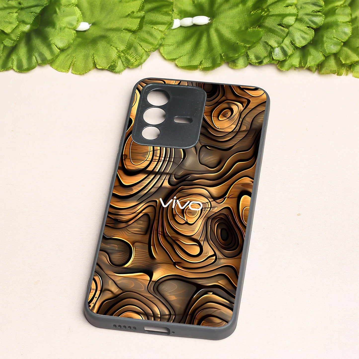 Rust Mirage metal back case for Vivo V23