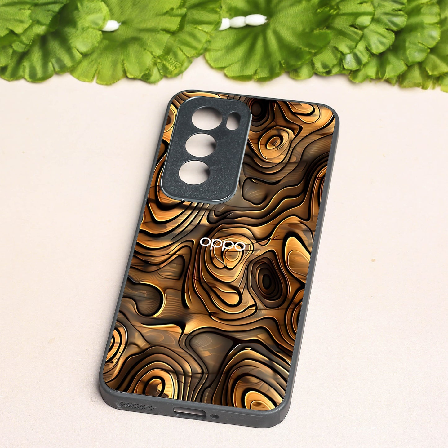 Rust Mirage metal back case for Oppo Reno 12