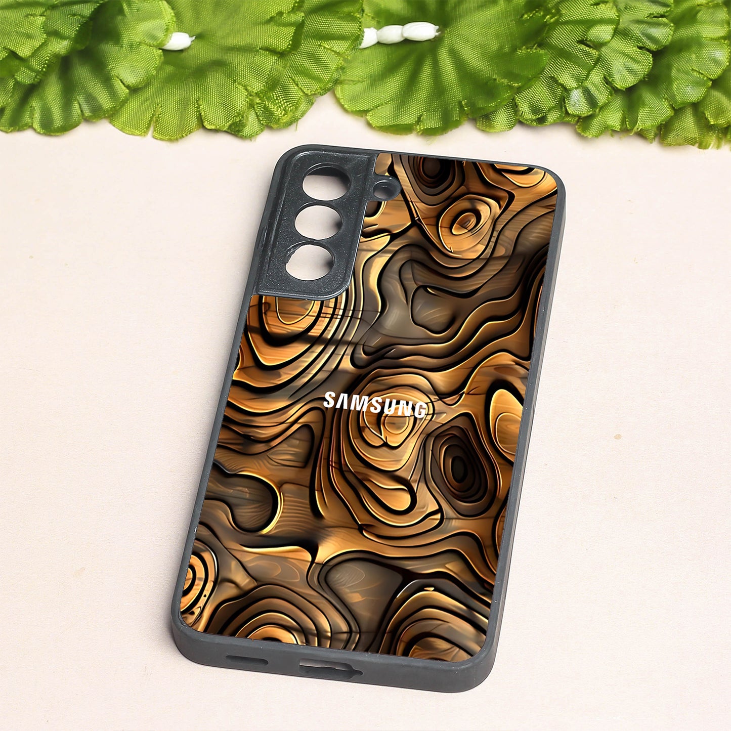 Rust Mirage metal back case for Samsung S21 FE