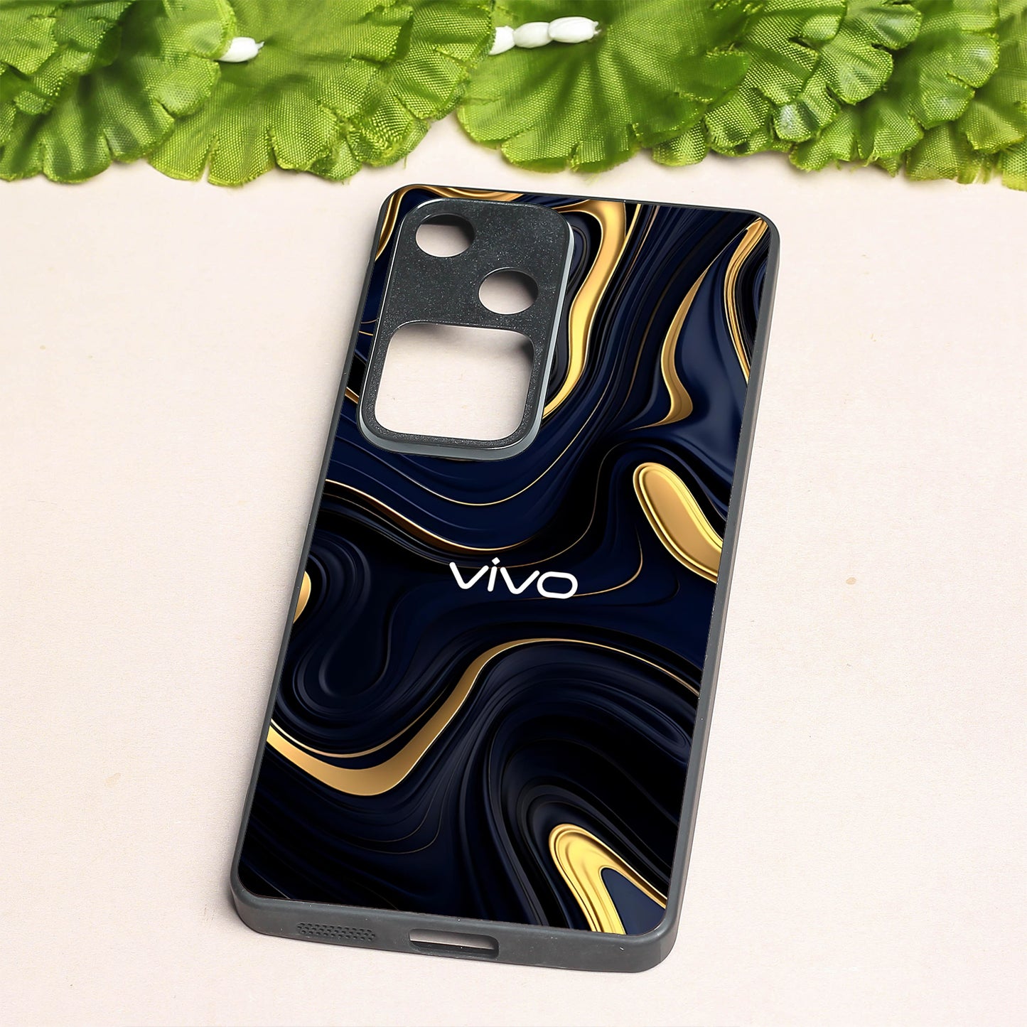 Noir Gold metal back case for Vivo S18