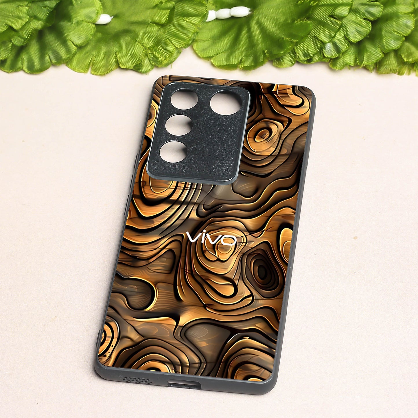 Rust Mirage metal back case for Vivo V16