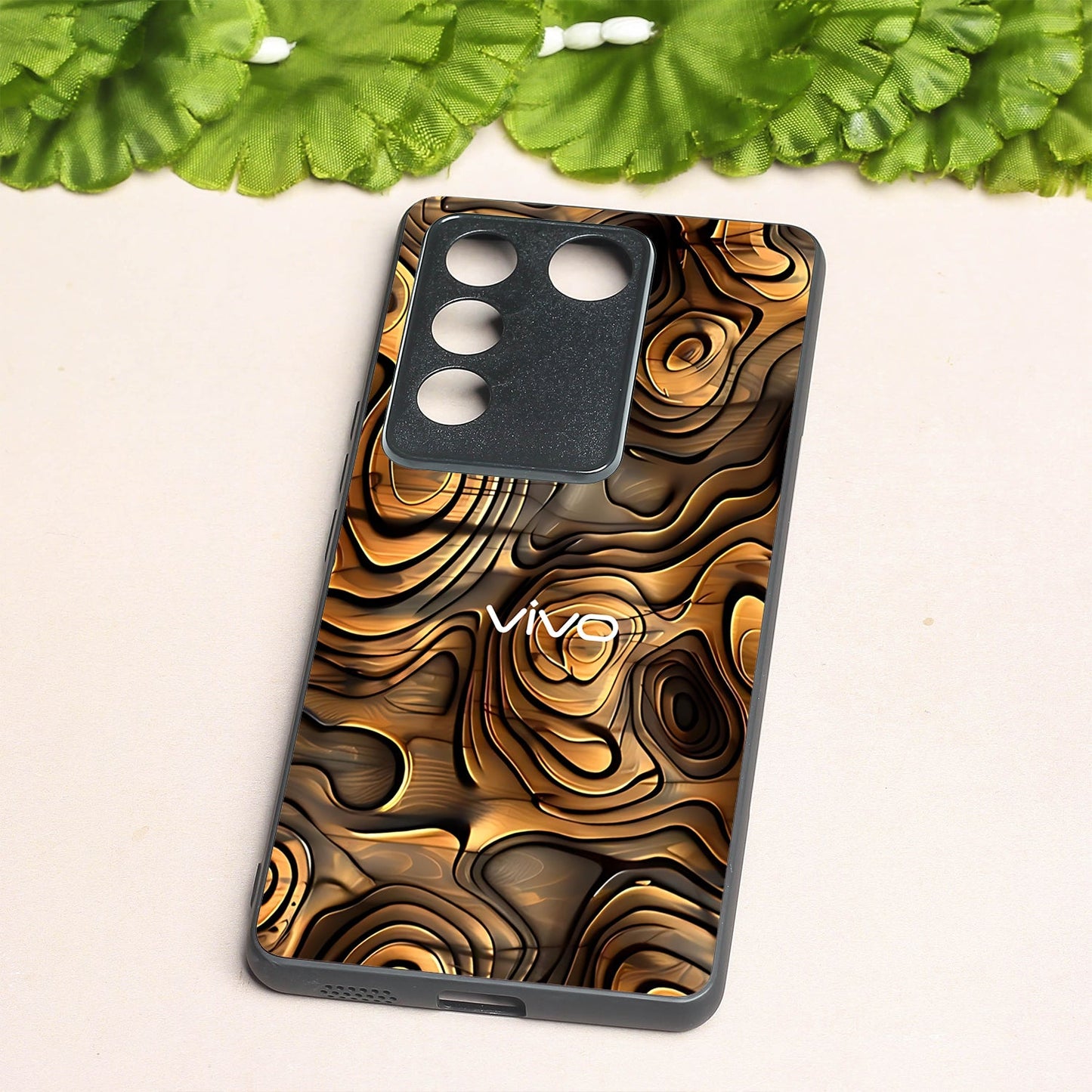 Rust Mirage metal back case for Vivo V27