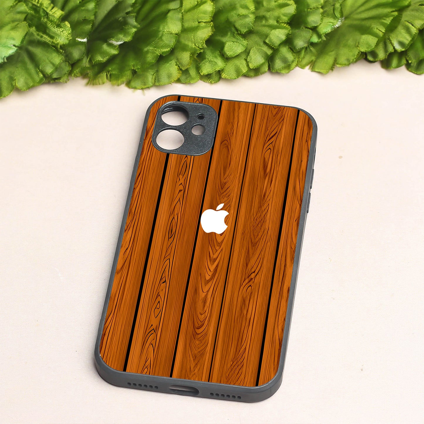 WoodCraft Touch metal back case for Apple Iphone 11