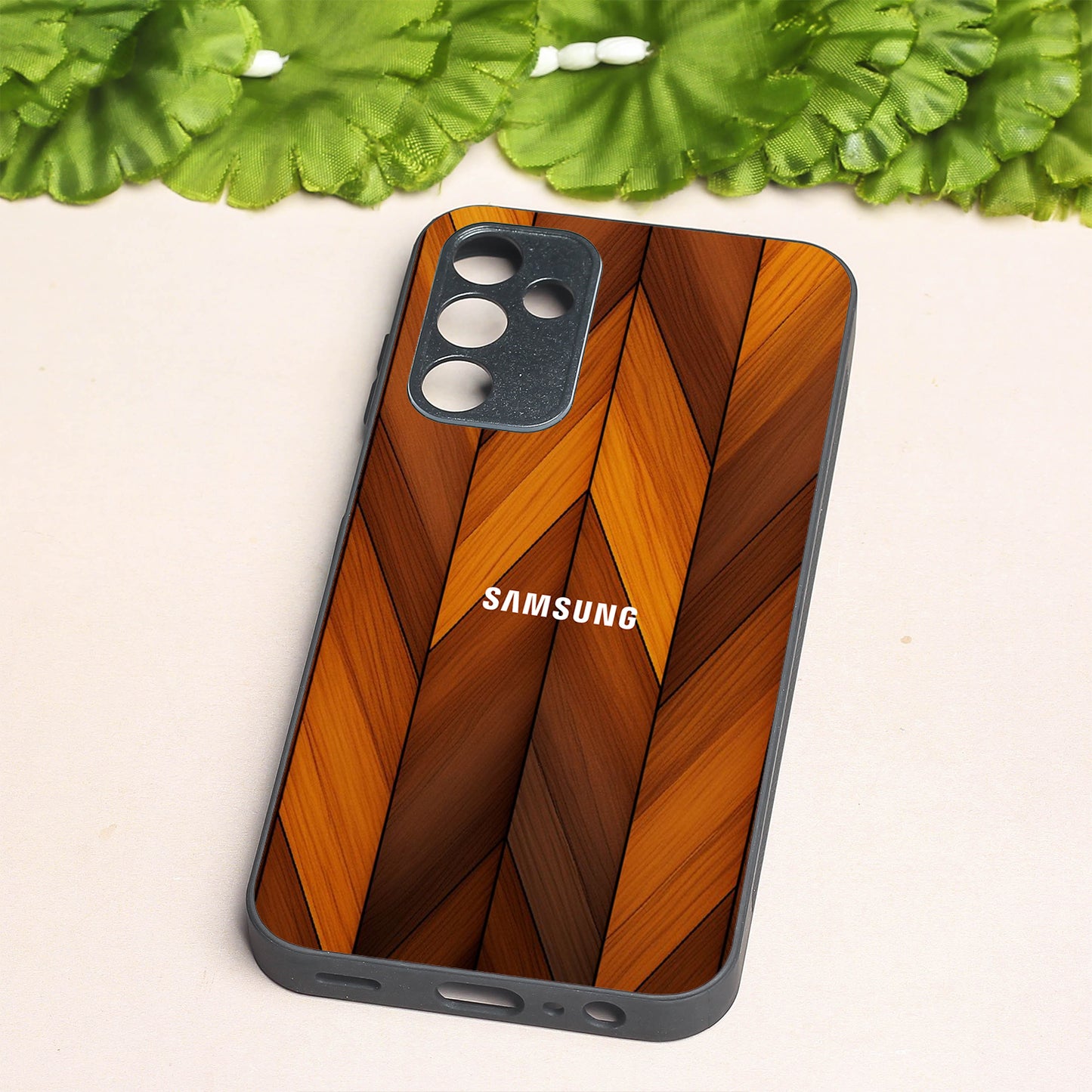 V-Wood Luxe metal back case for Samsung A15