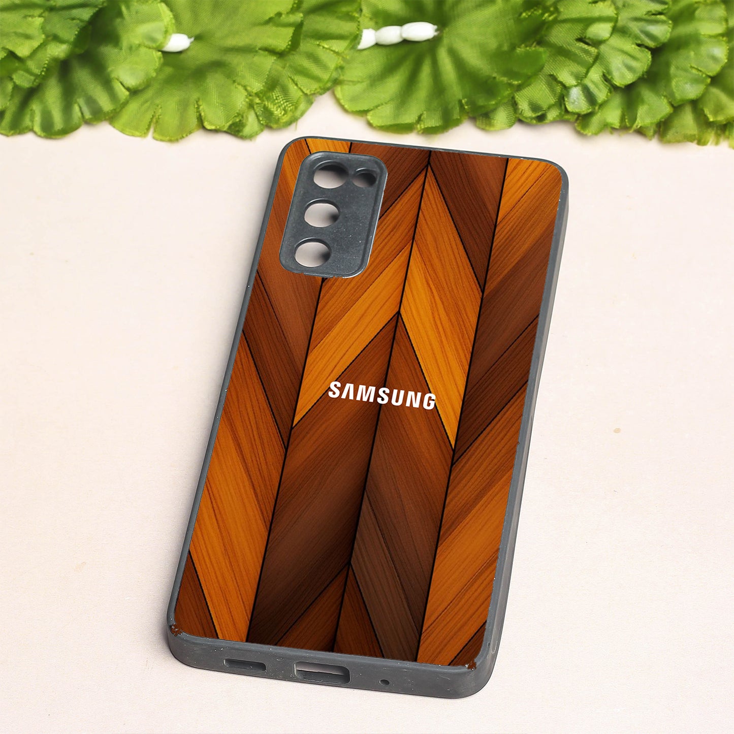 V-Wood Luxe metal back case for Samsung S20 FE