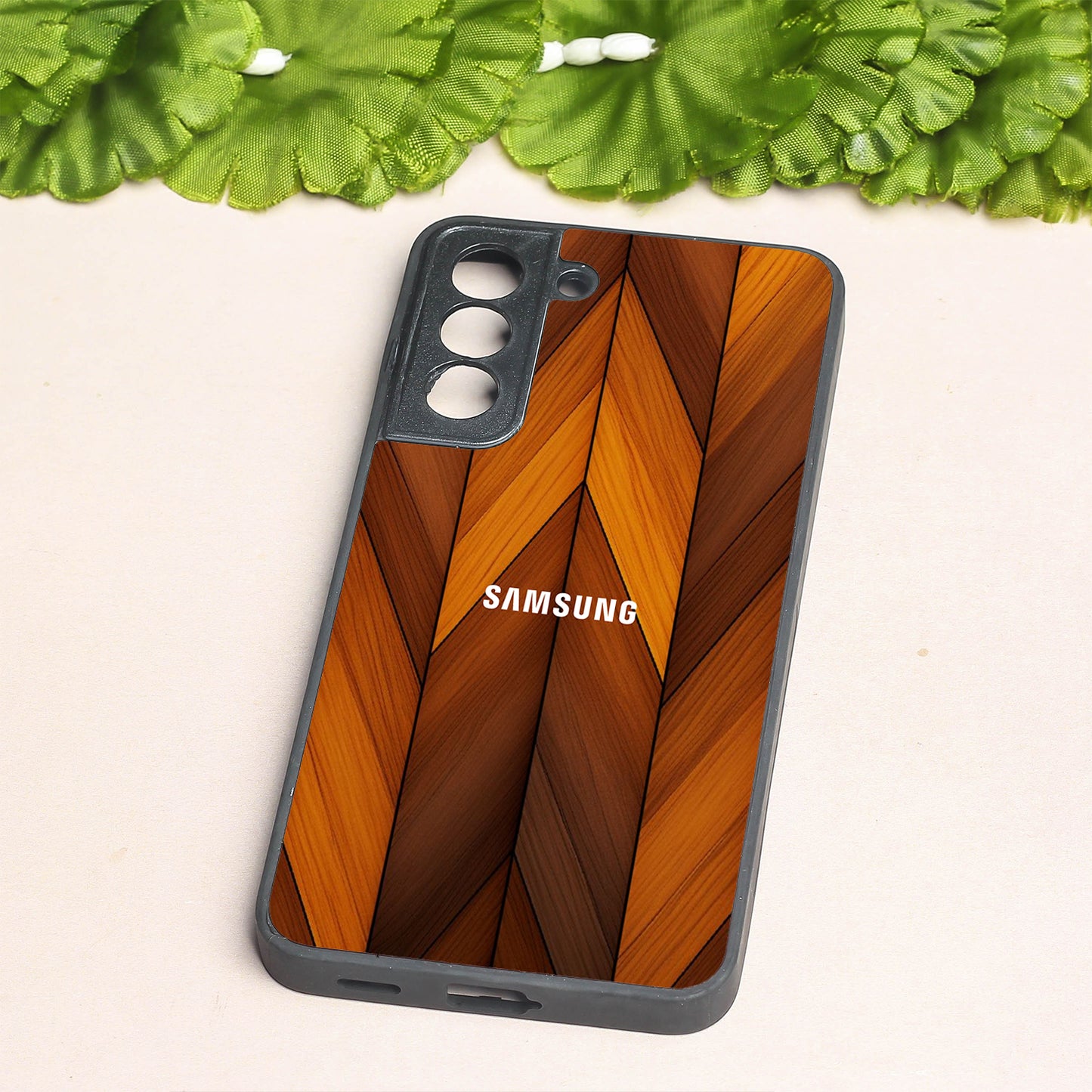 V-Wood Luxe metal back case for Samsung S21 FE