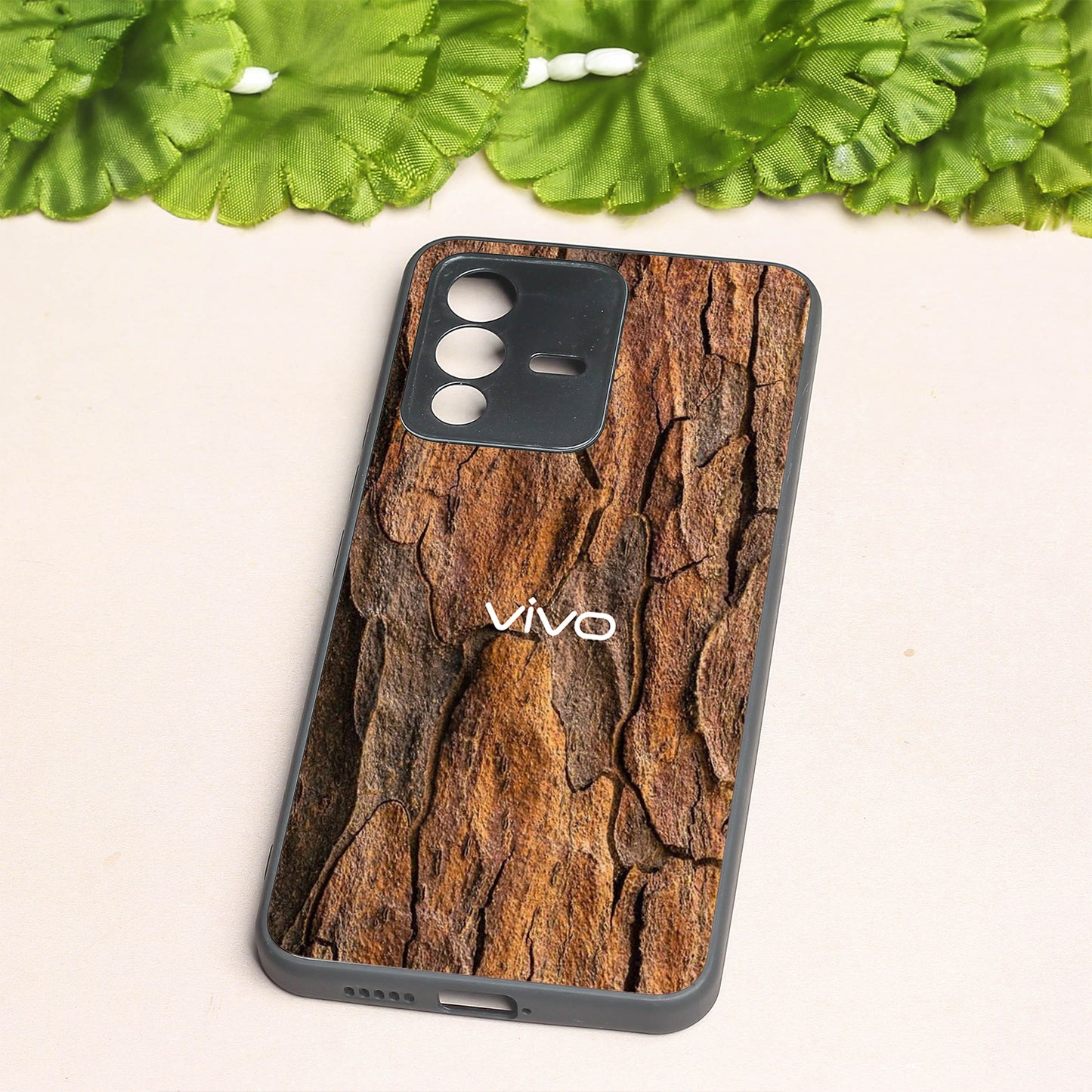 Wavy Grain metal back case for Vivo V23