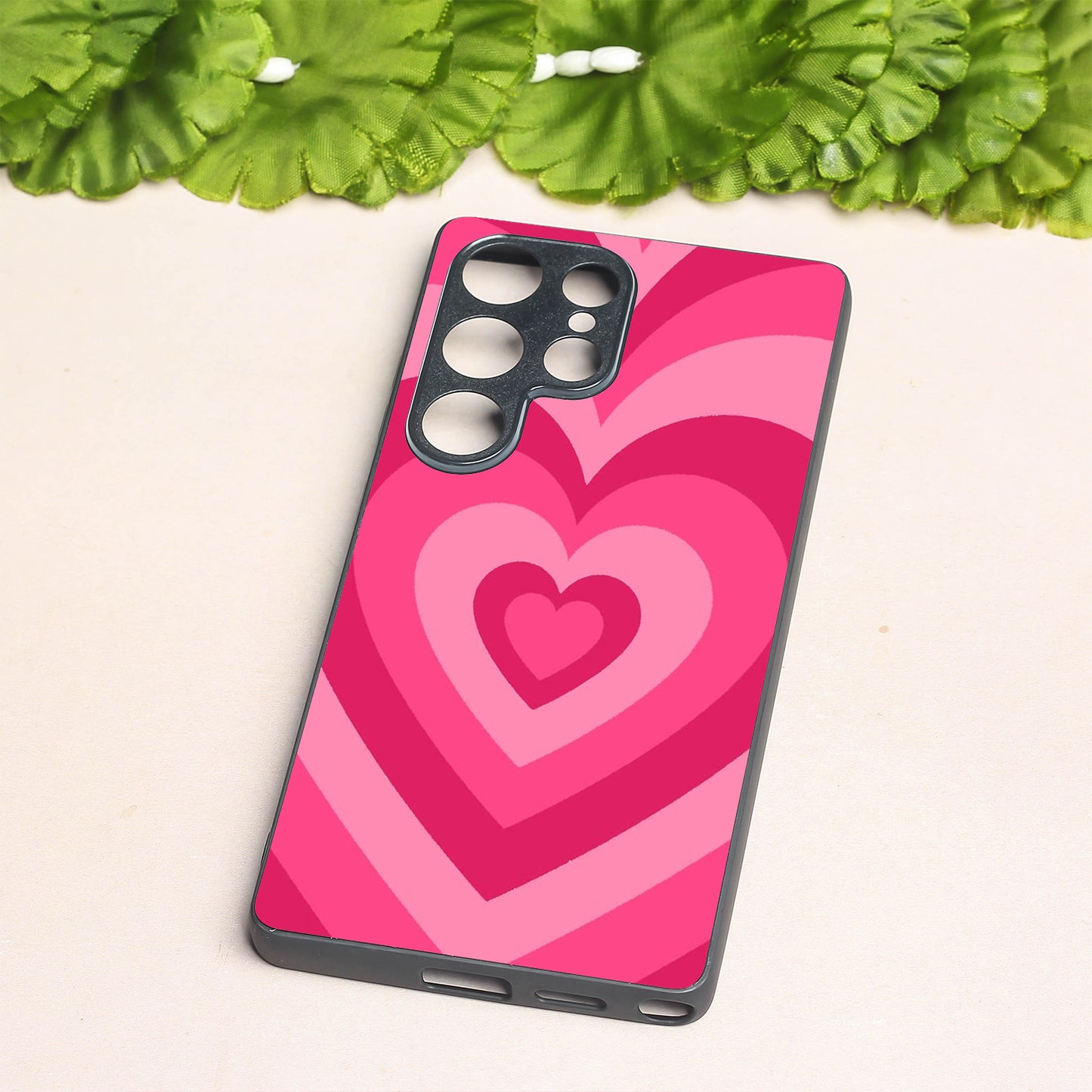 Retro Love metal back case for Samsung S25 Ultra