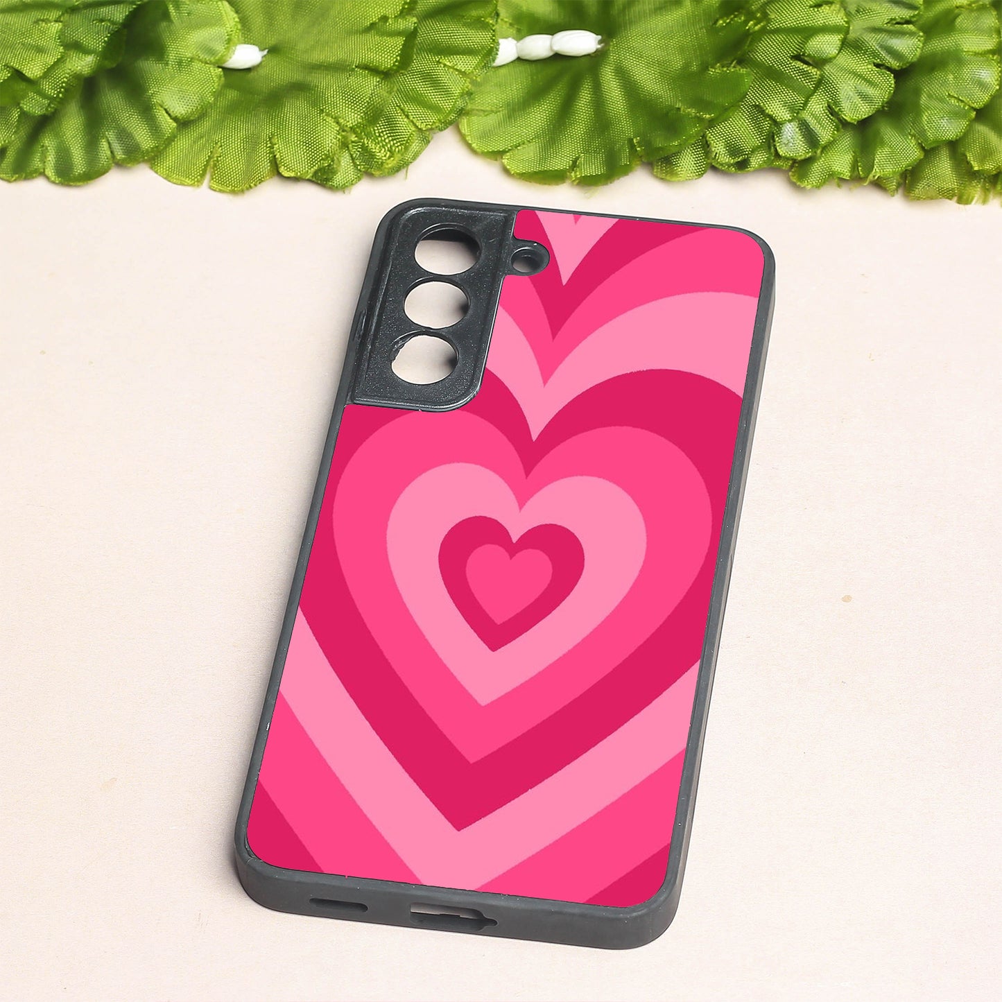 Retro Love metal back case for Samsung S21 FE