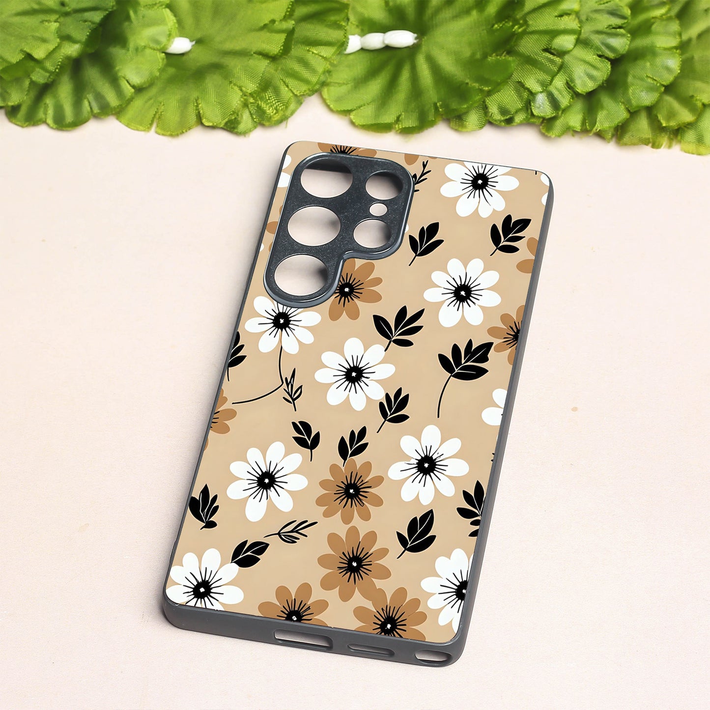 Daisy Dusk metal back case for Samsung S25 Ultra