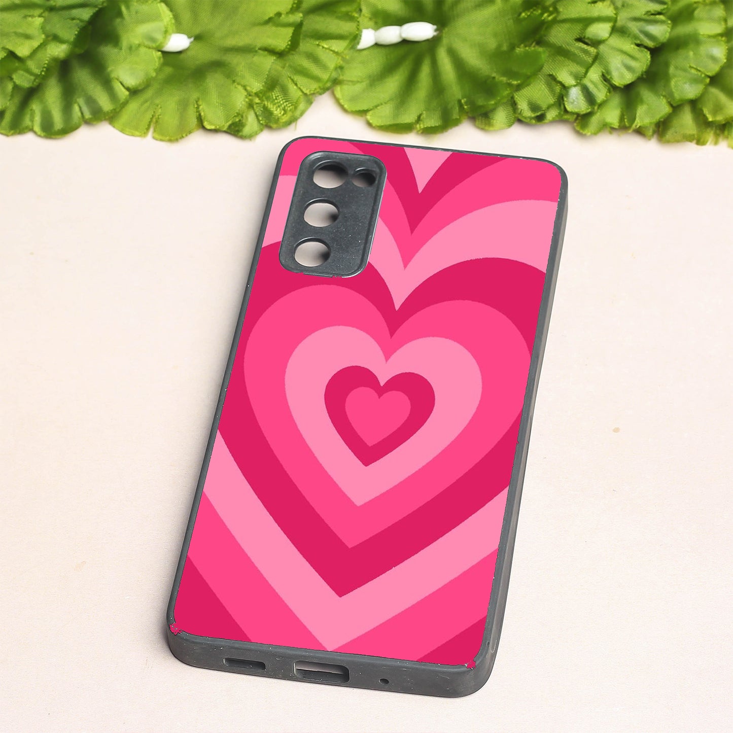 Retro Love metal back case for Samsung S20 FE