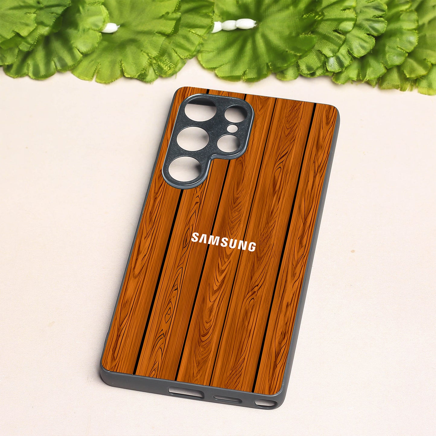 WoodCraft Touch metal back case for Samsung S25 Ultra