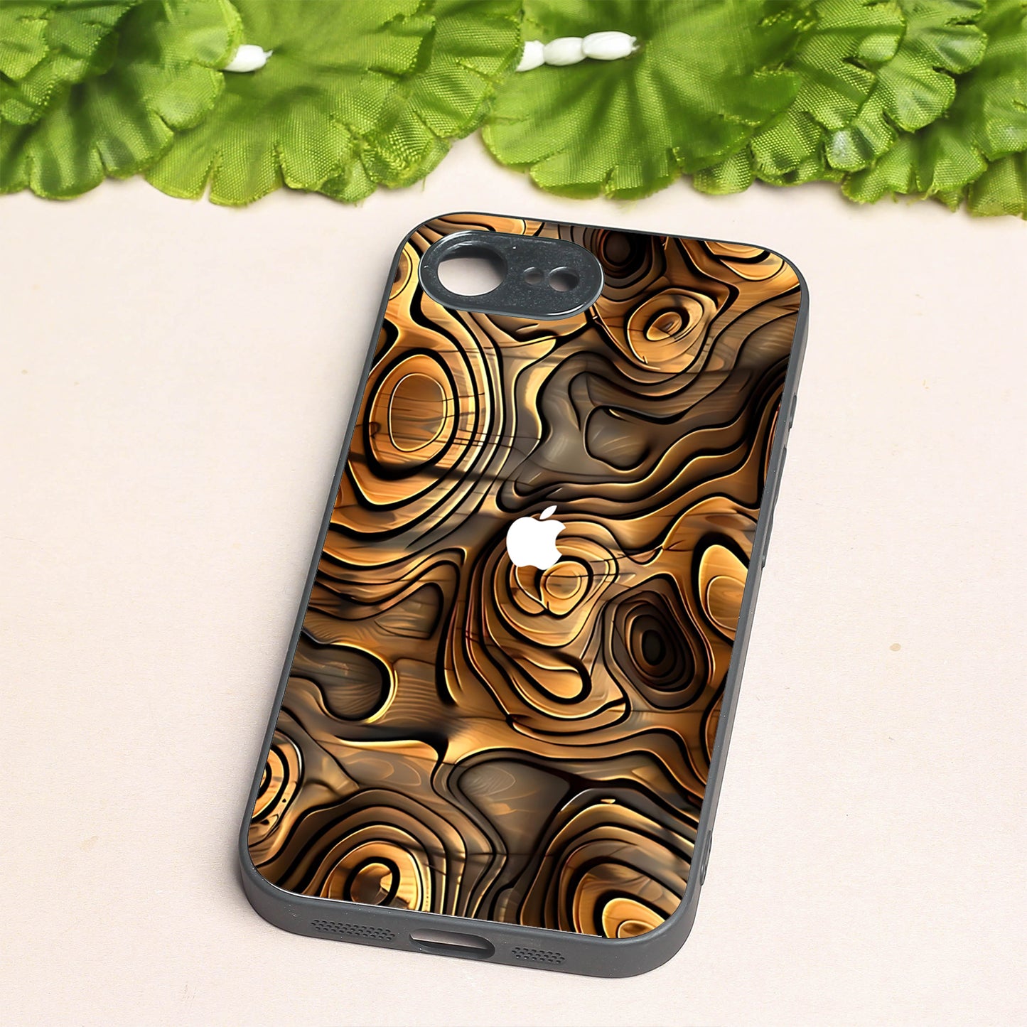 Rust Mirage metal back case for Apple Iphone 16e