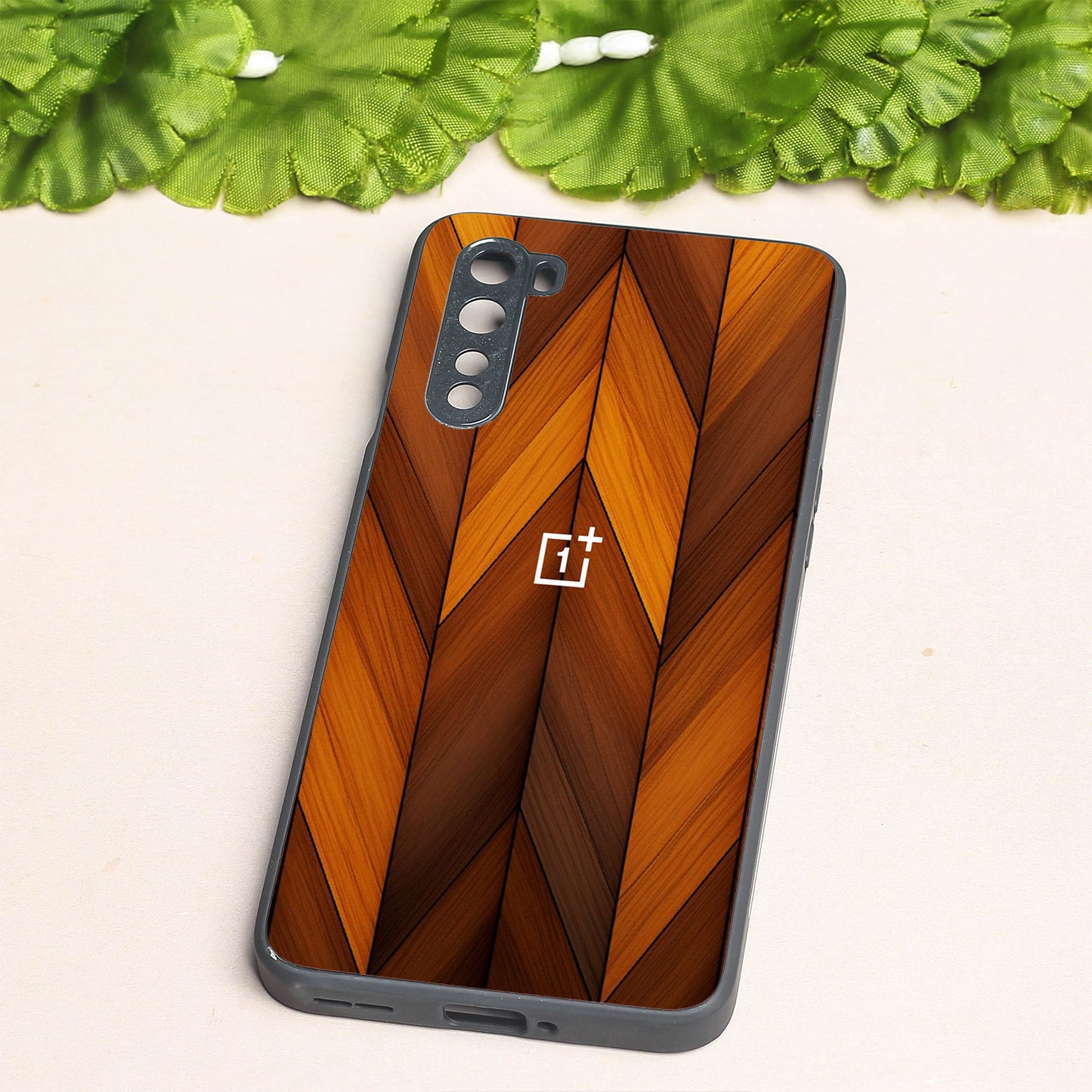 V-Wood Luxe metal back case for Oneplus Nord