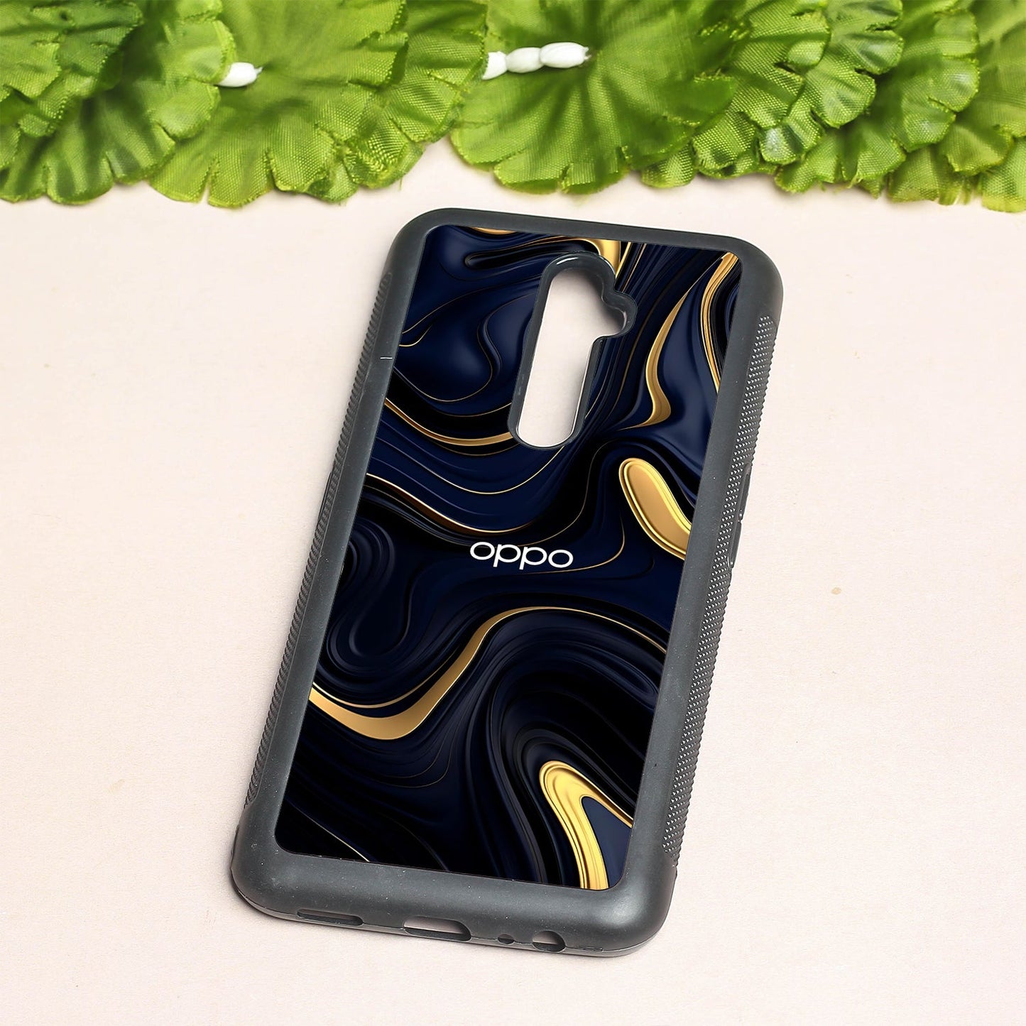 Noir Gold metal back case for Oppo Reno2 Z
