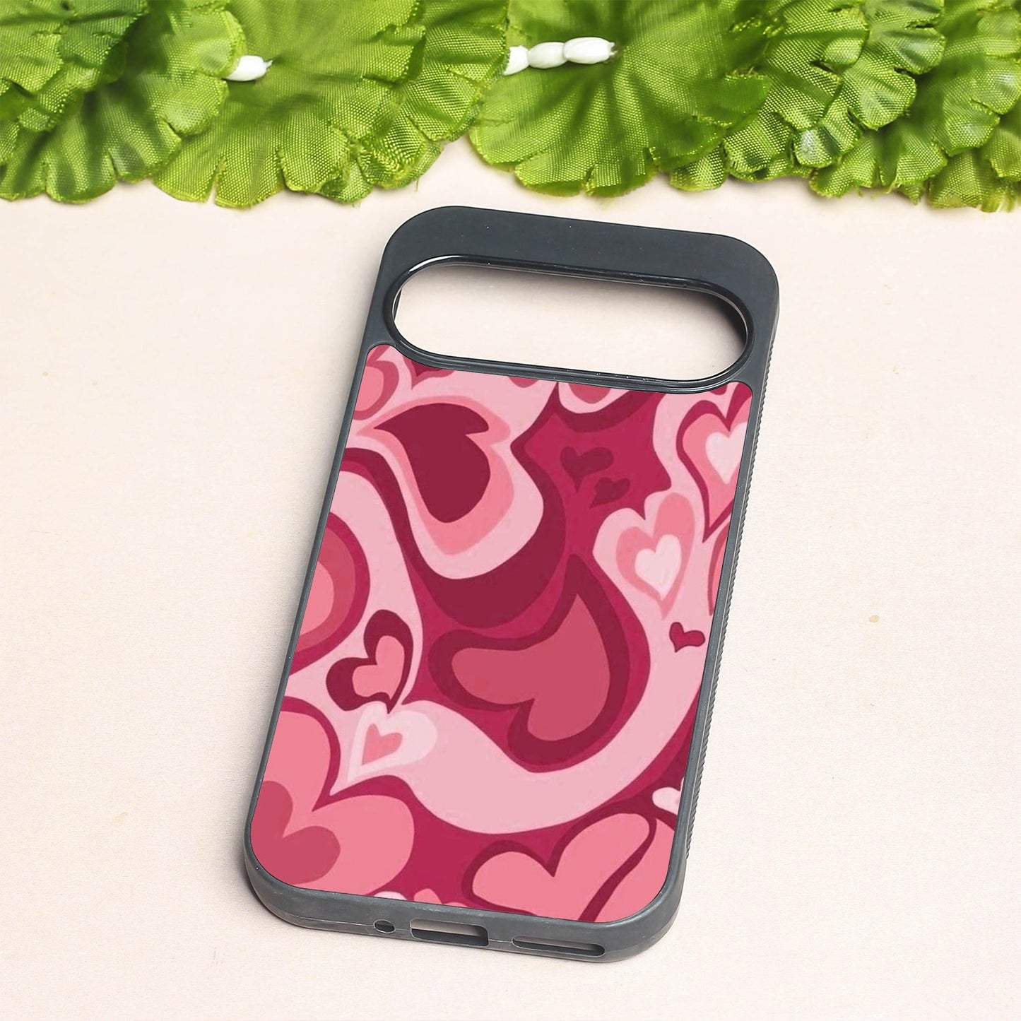 Valentine Wave Marble metal back case for Google Pixel 9 Pro