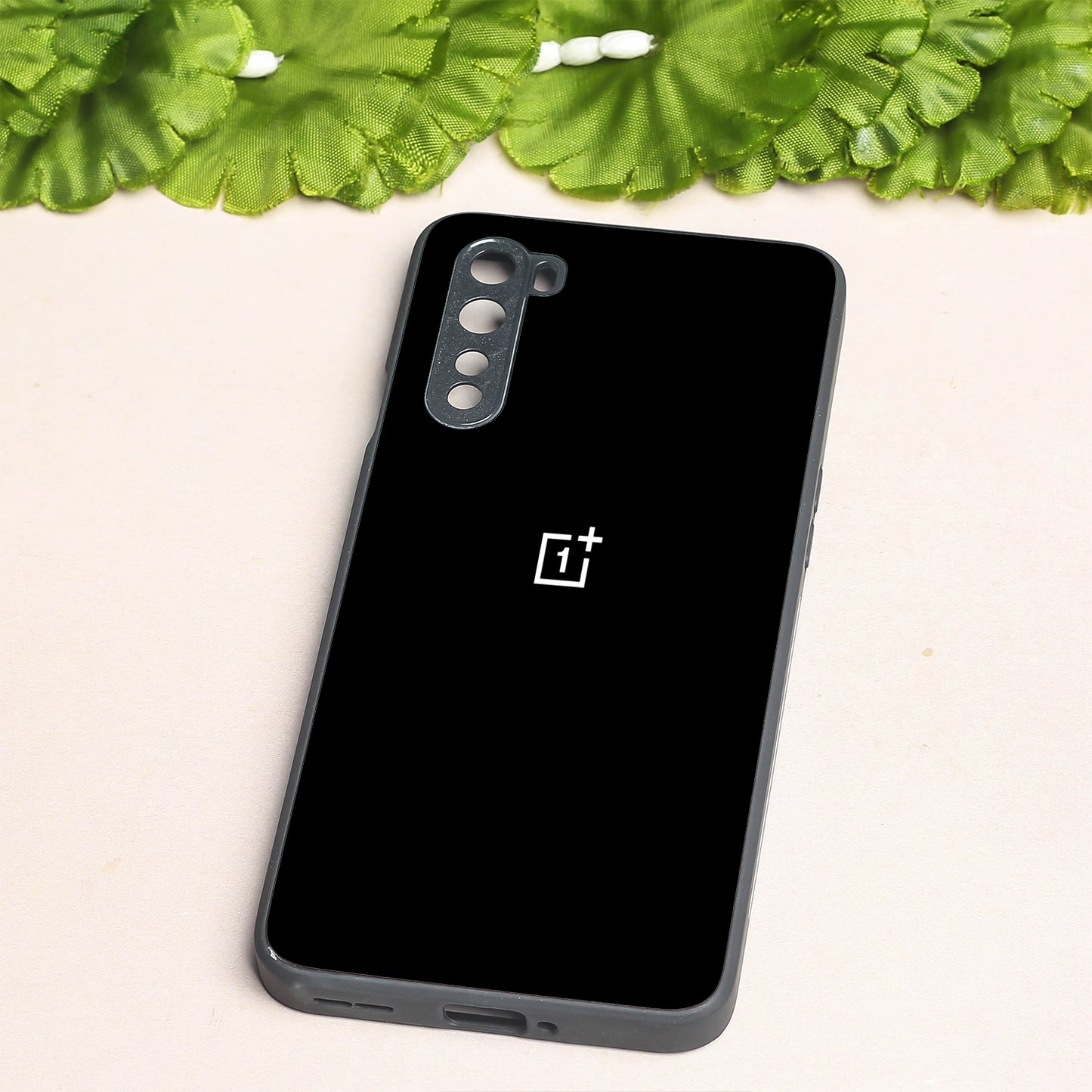 Black metal back case for Oneplus Nord