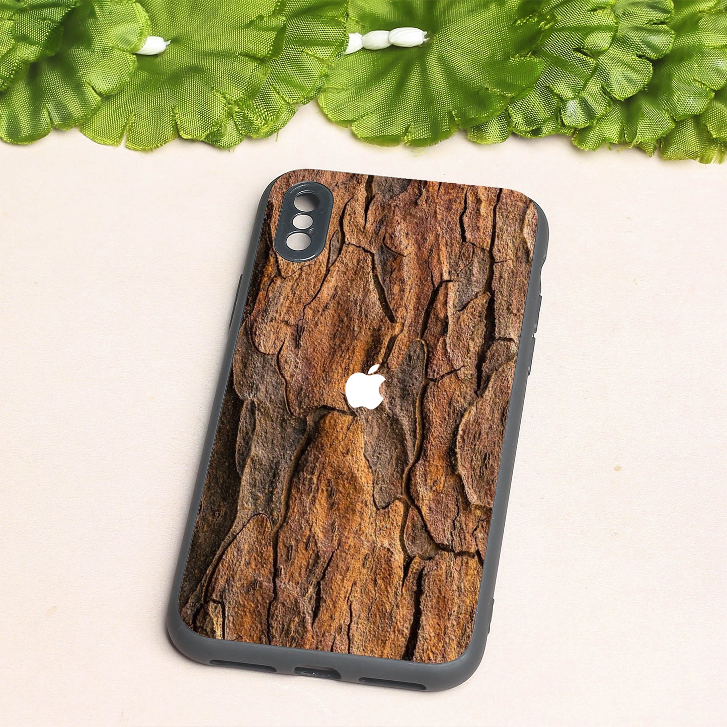 Wavy Grain metal back case for Apple Iphone X/XS
