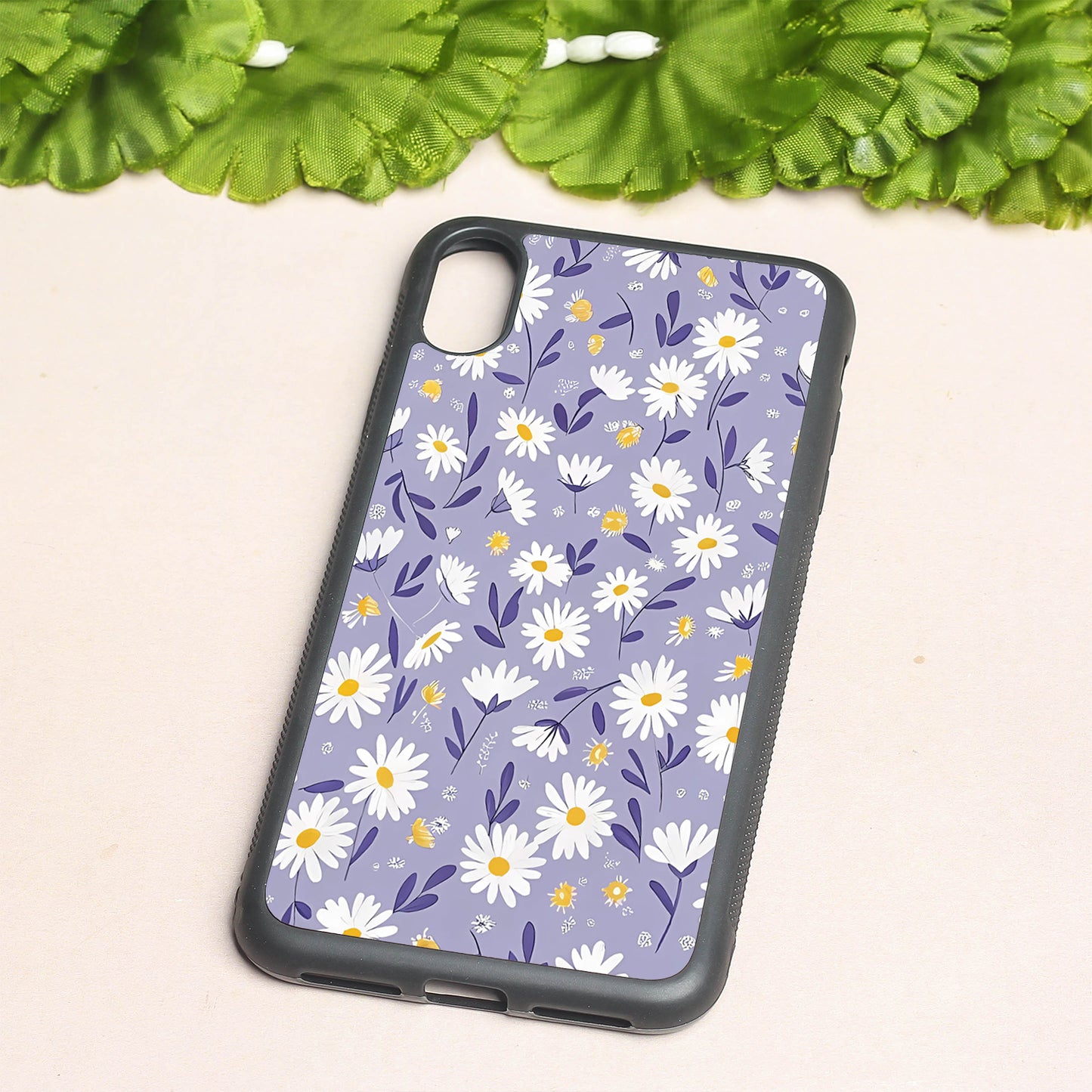 Lavender Daisies metal back case for Apple Iphone Xs Max