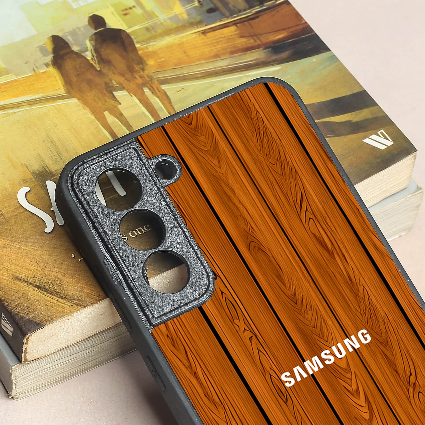 WoodCraft Touch metal back case for Samsung S21 FE