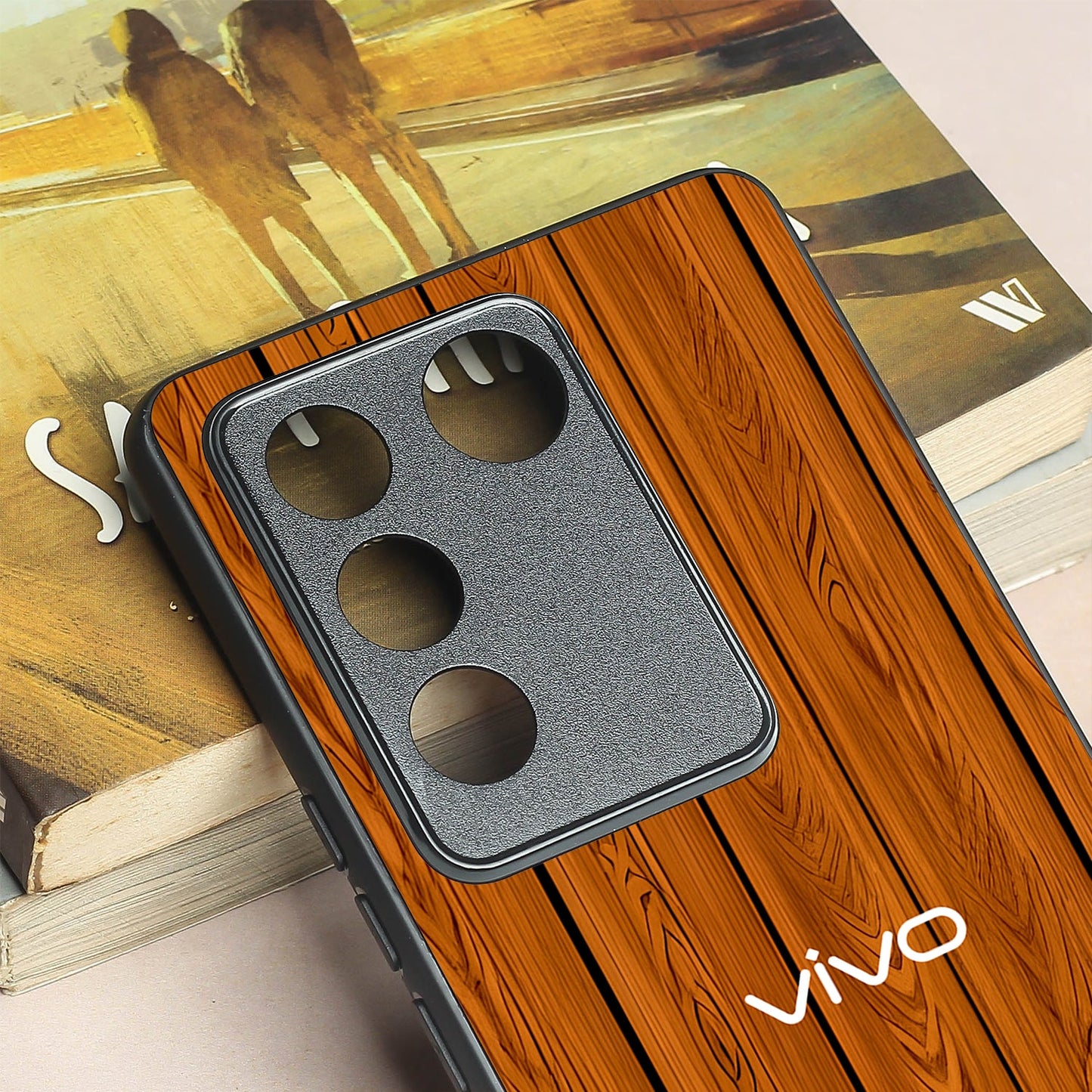 WoodCraft Touch metal back case for Vivo V16 Pro