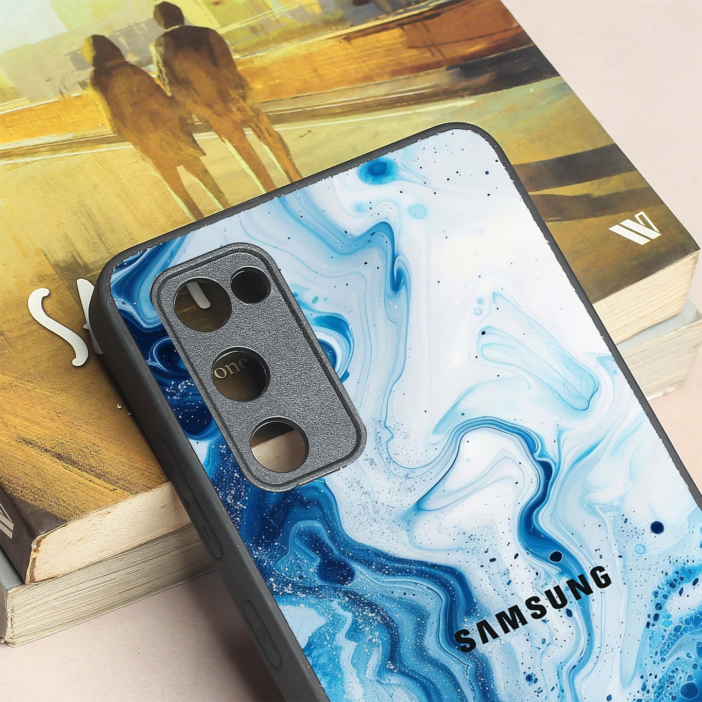 Neptune Swirl metal back case for Samsung S20 FE