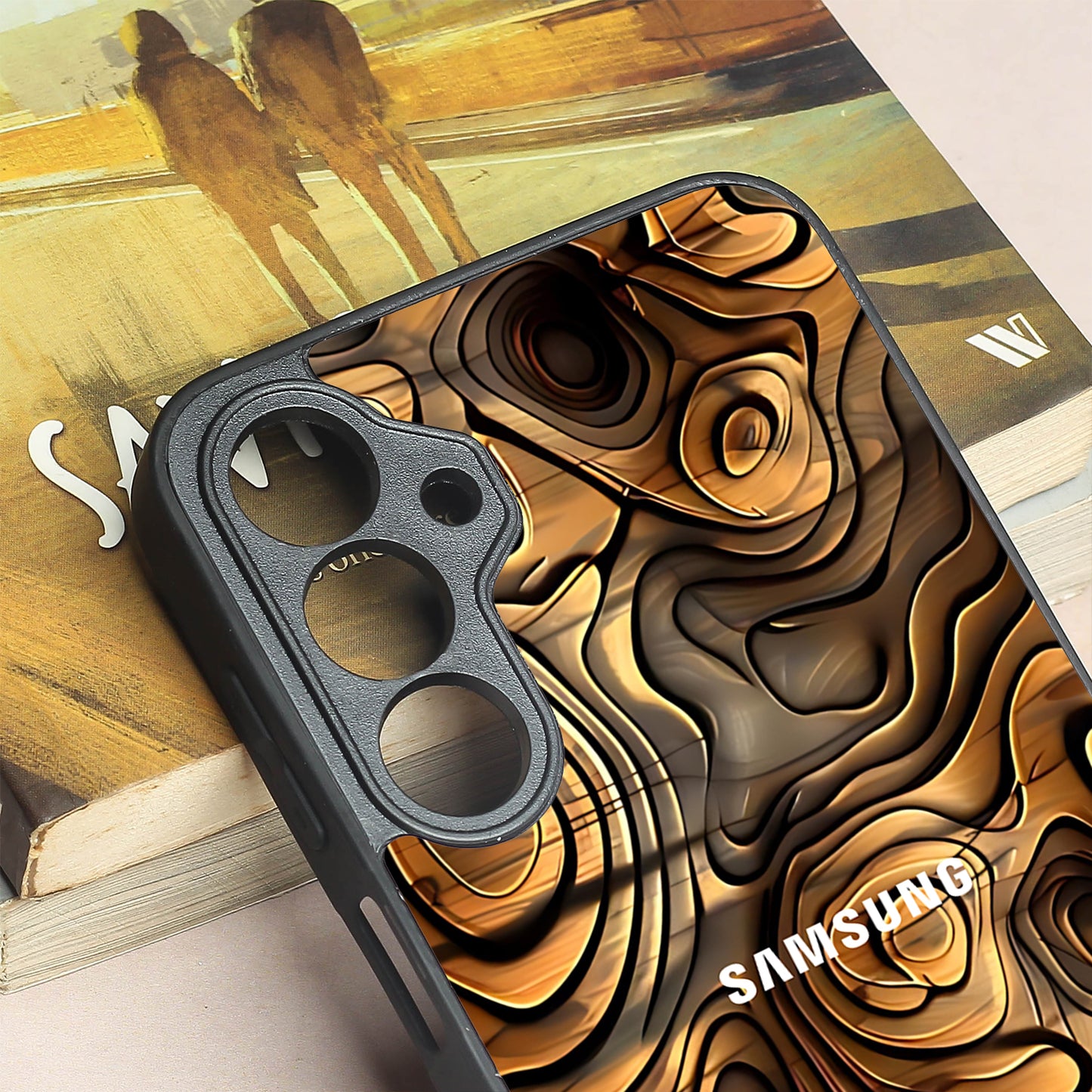 Rust Mirage metal back case for Samsung A16