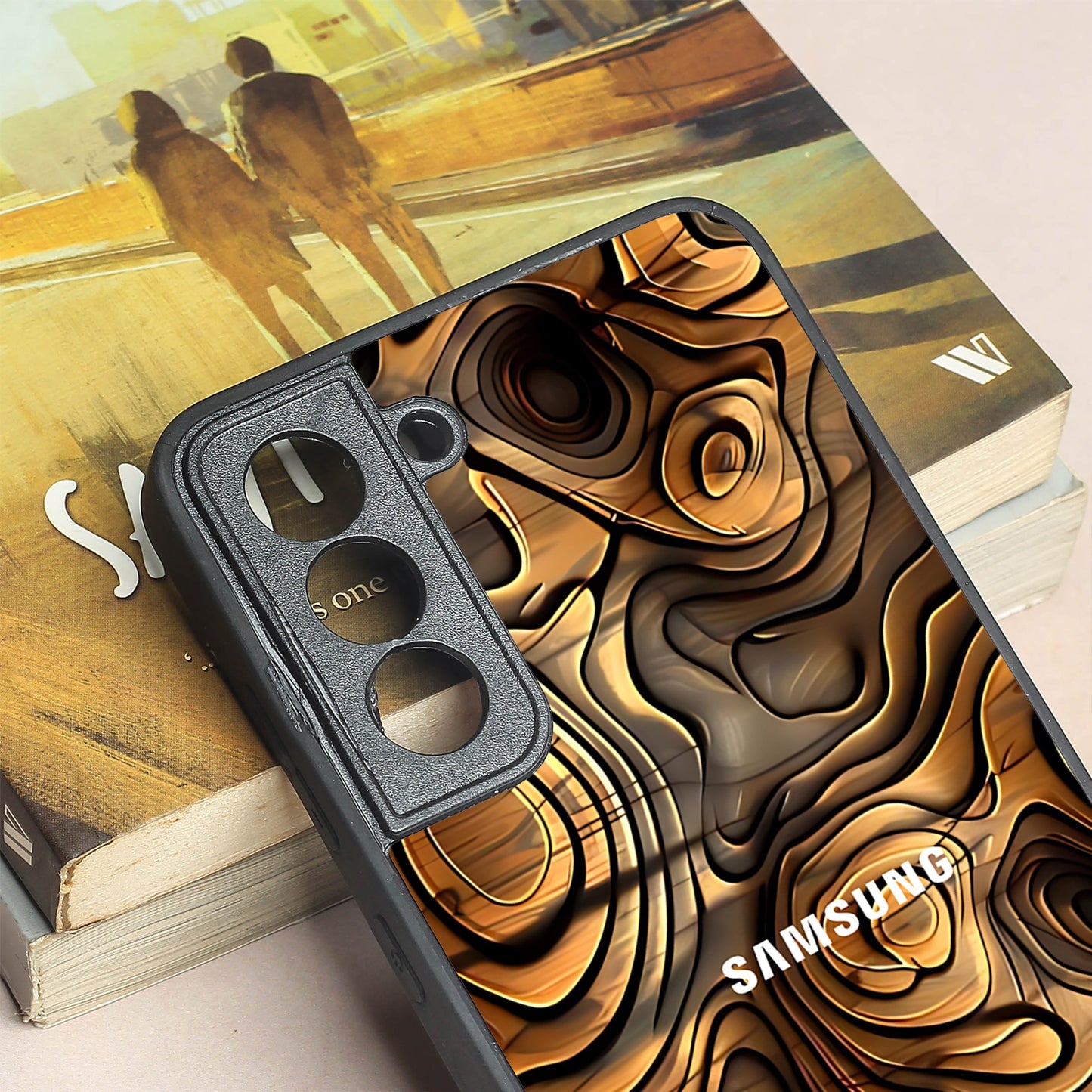 Rust Mirage metal back case for Samsung S21 FE