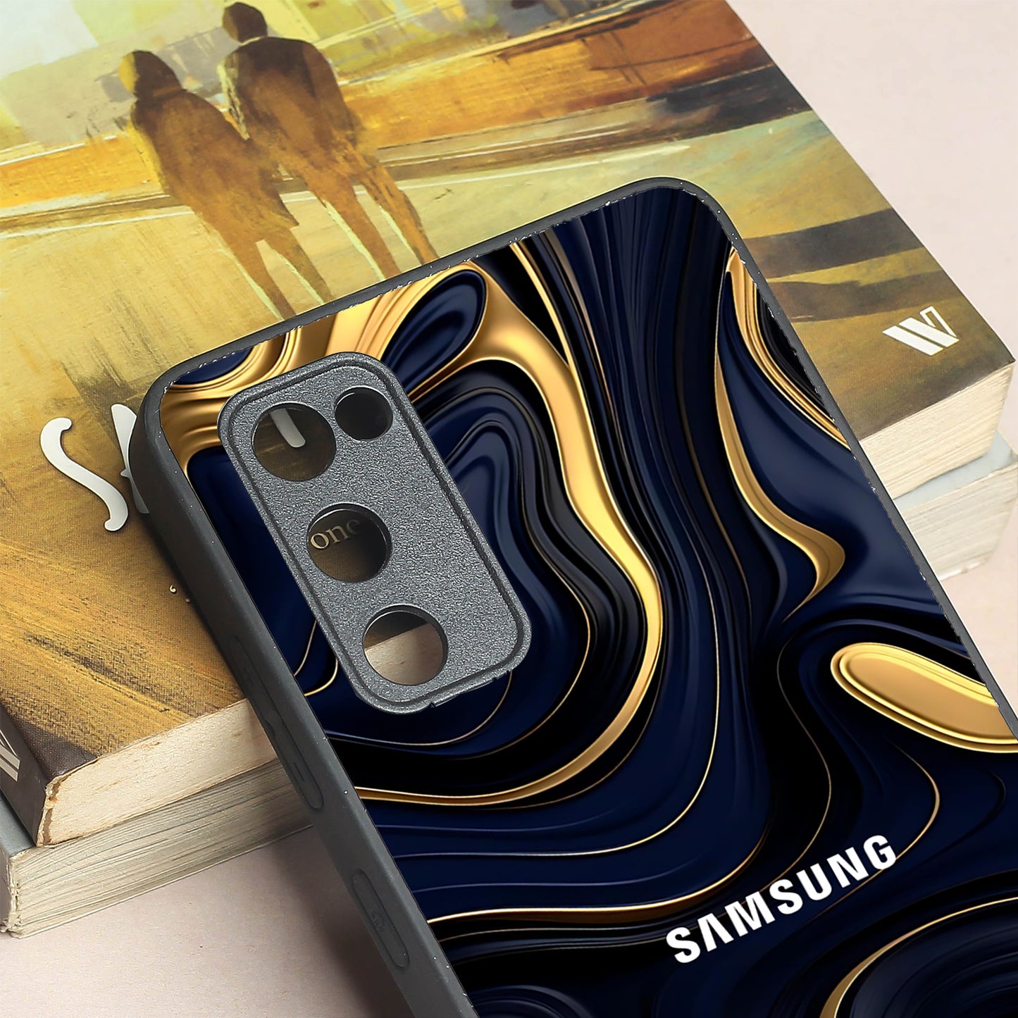 Noir Gold metal back case for Samsung S20 FE