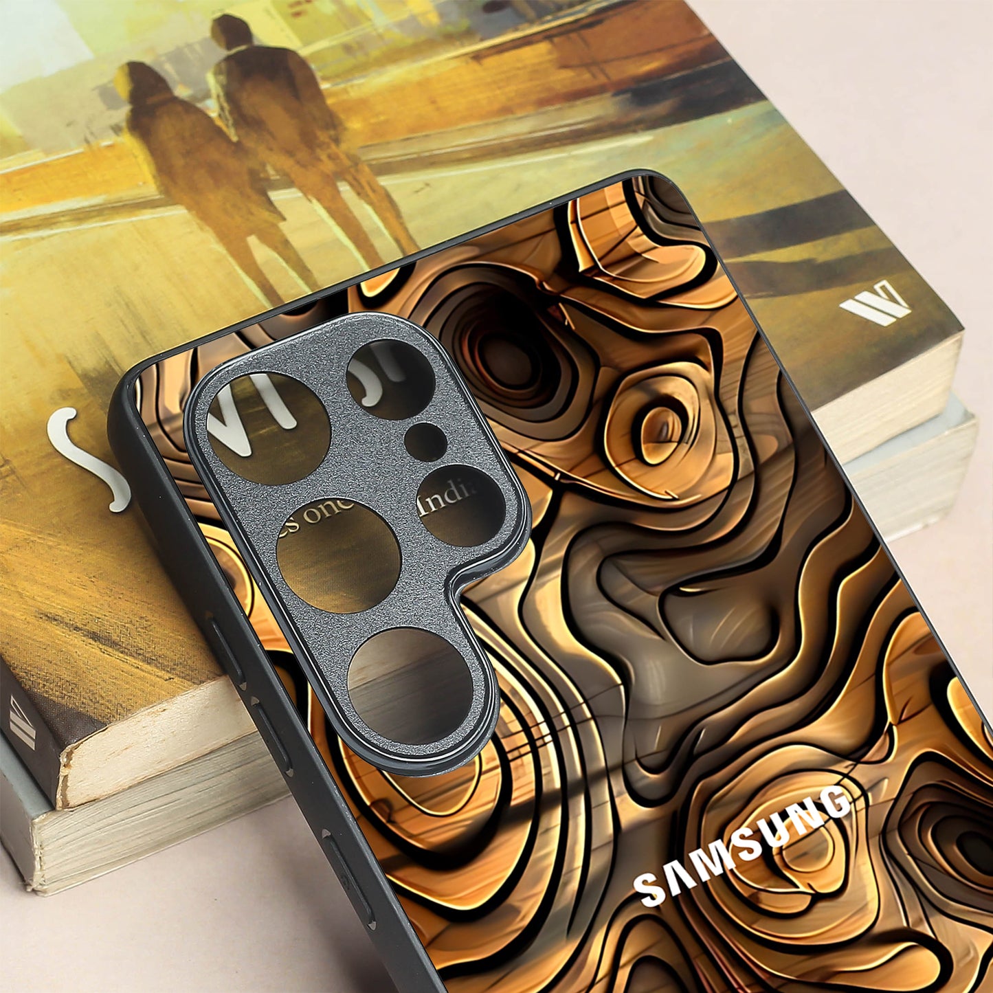 Rust Mirage metal back case for Samsung S25 Ultra