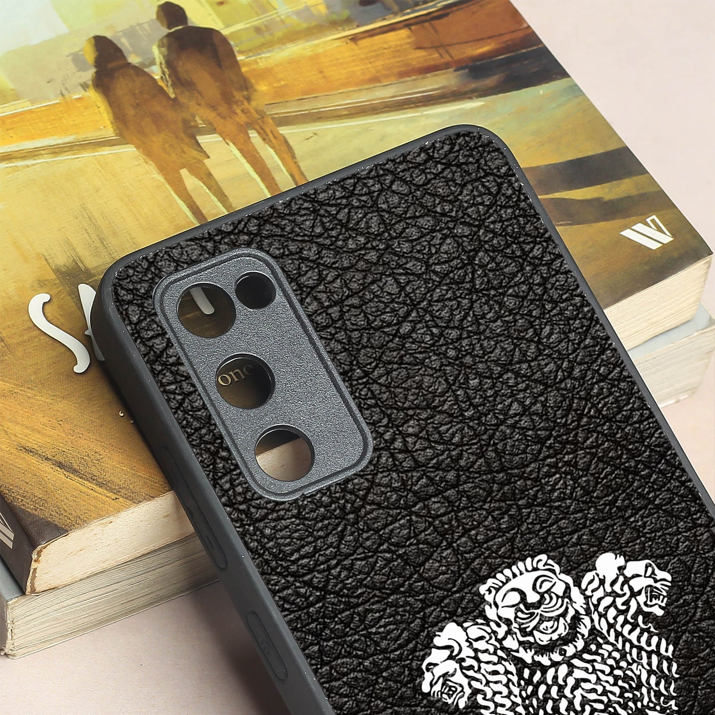 Black Satyamev Jayate metal back case for Samsung S20 FE