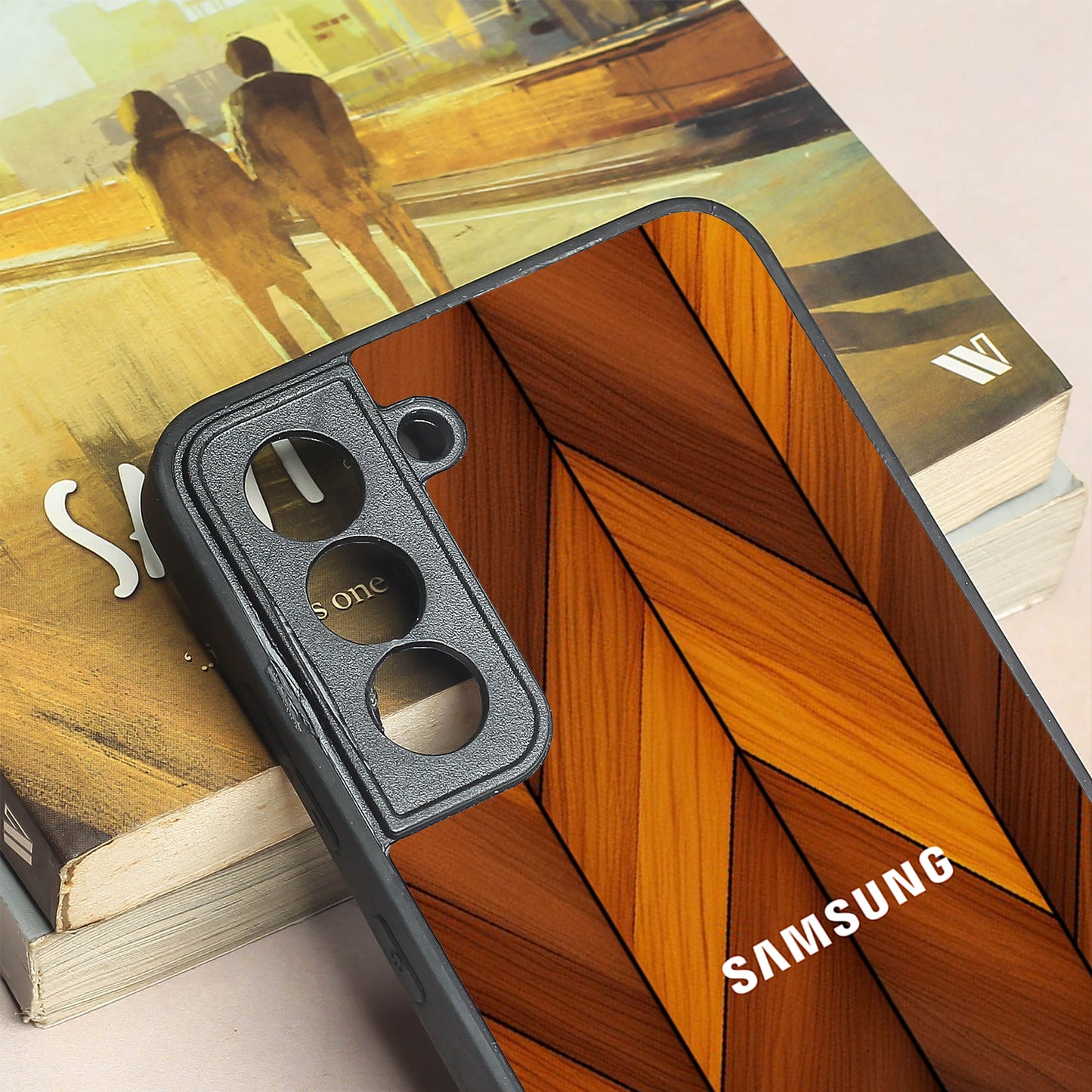 V-Wood Luxe metal back case for Samsung S21 FE