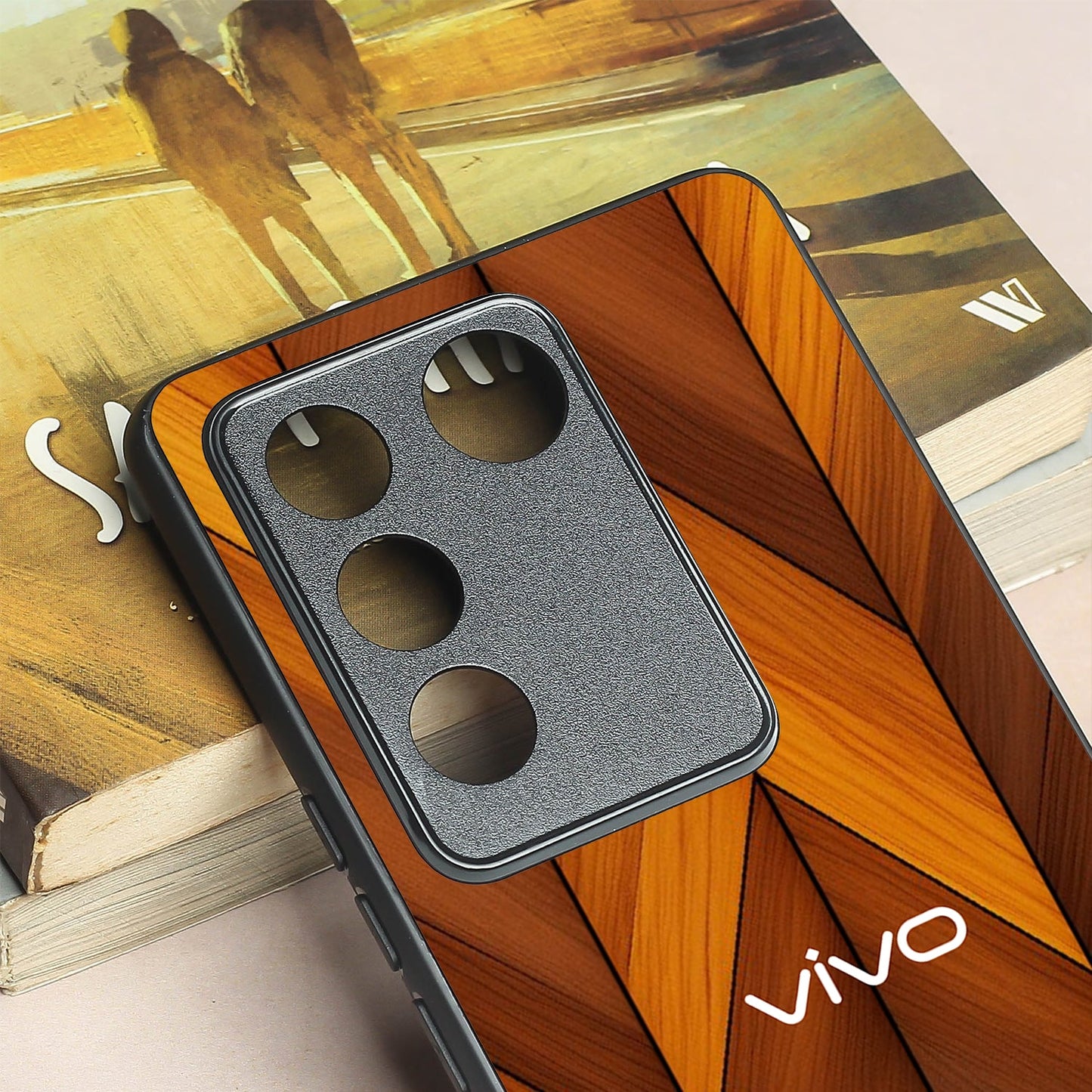 V-Wood Luxe metal back case for Vivo V16 Pro