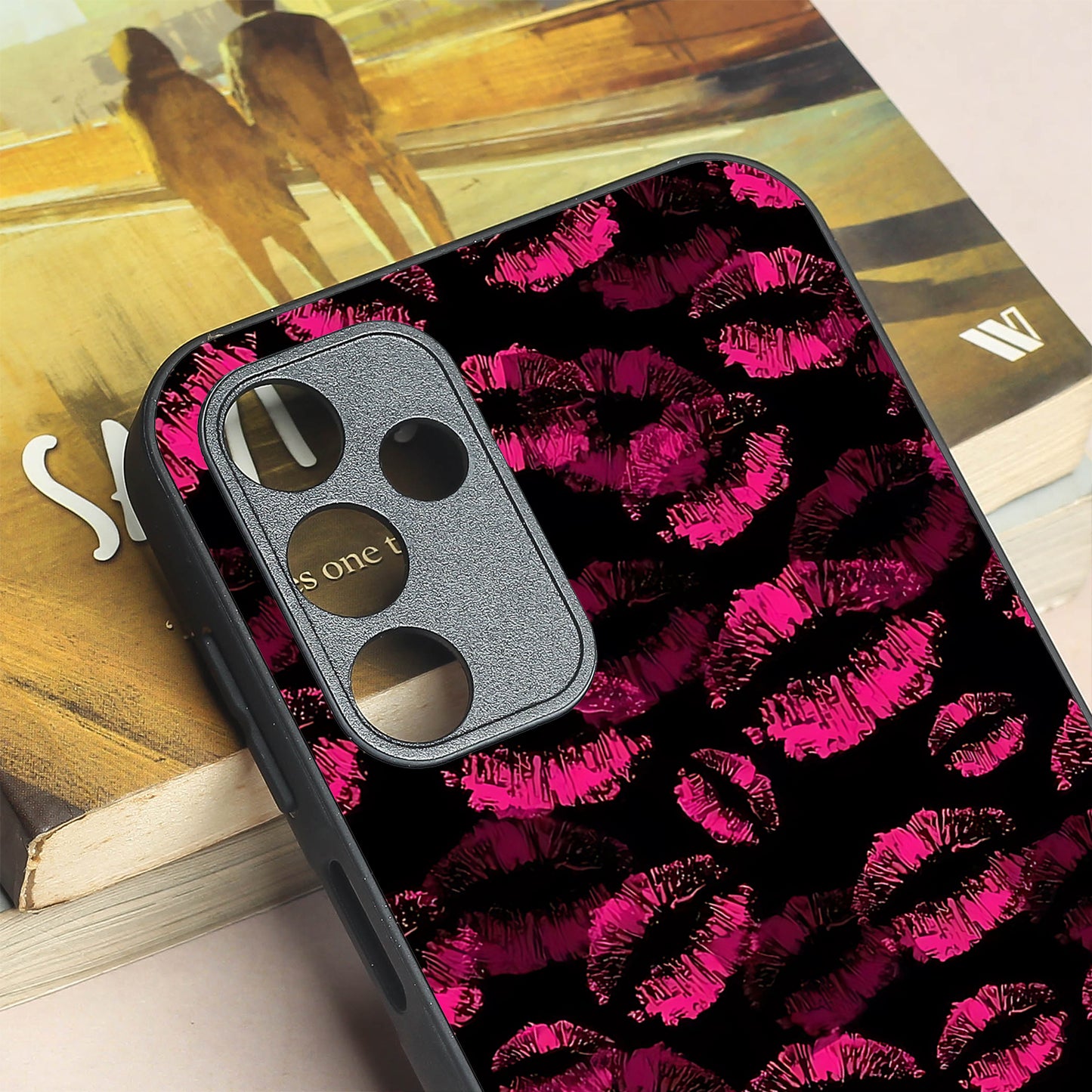 XOXO Vibe Vibe metal back case for Samsung A15