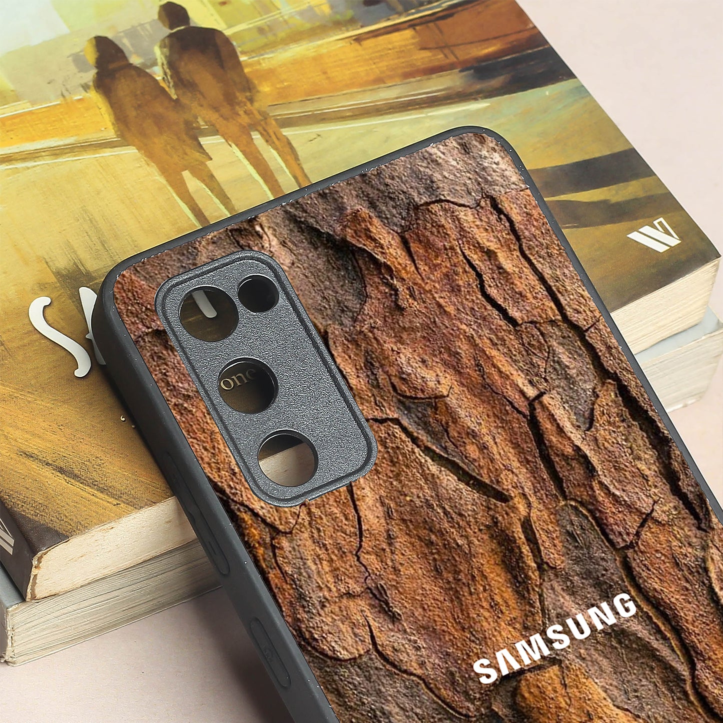 Wavy Grain metal back case for Samsung S20 FE